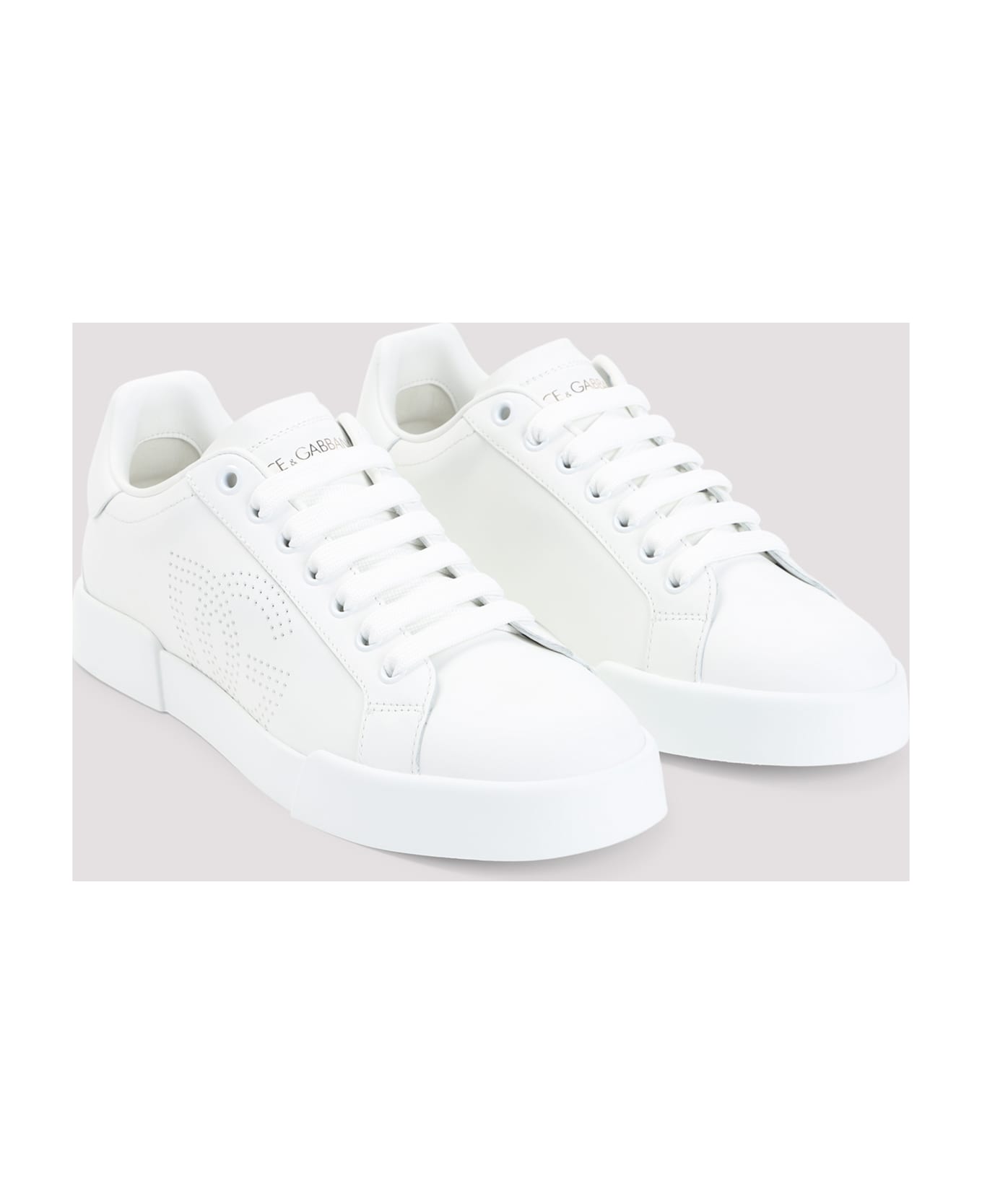 Dolce 
Gabbana Portofino Sneakers - Bianco Bianco
