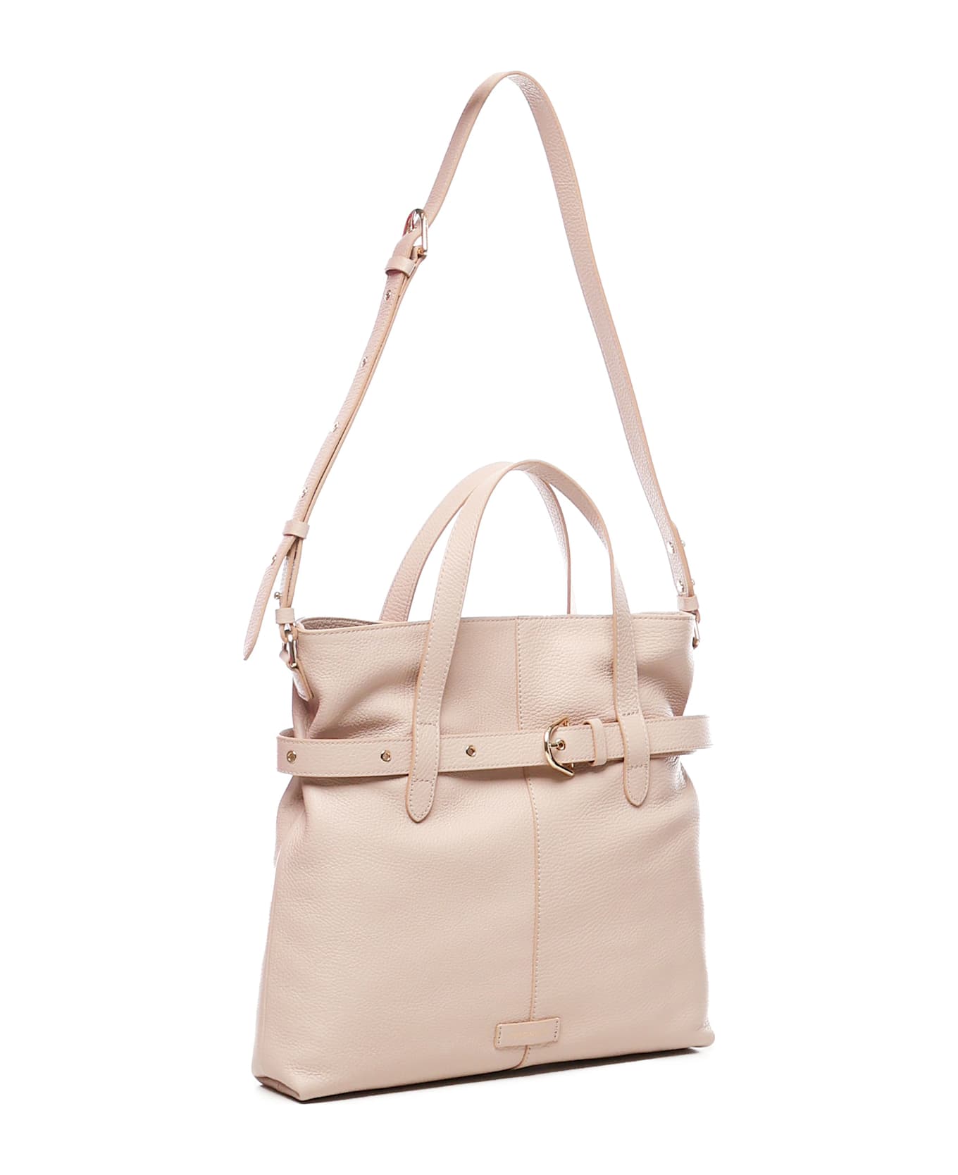 Coccinelle Bucket Bag With Buckle - Pink