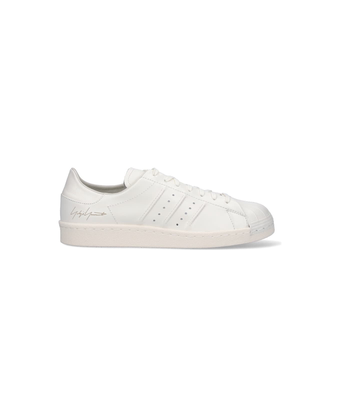 Y-3 Superstar Leather Low-top Sneakers - White