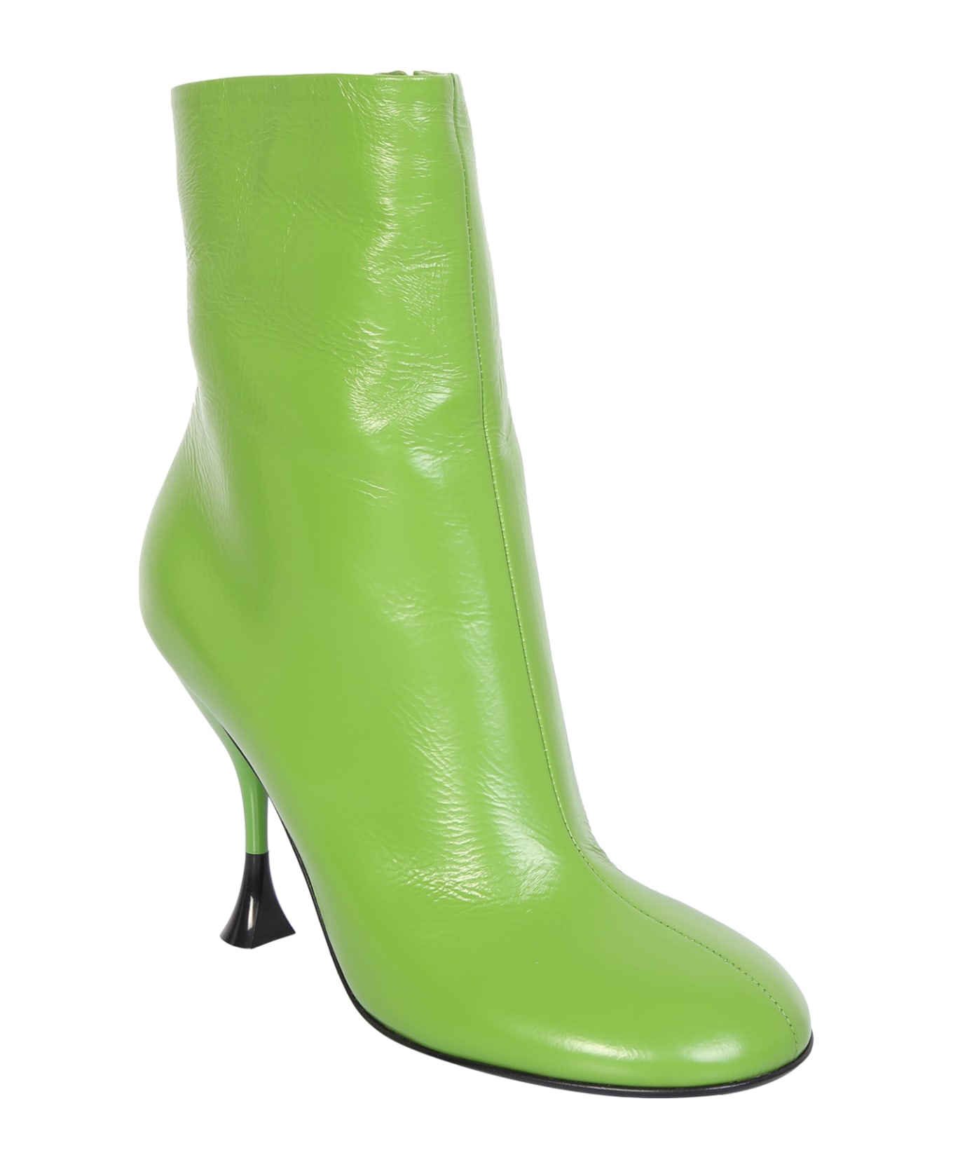 3JUIN Green Lidia Ankle Boots - Green