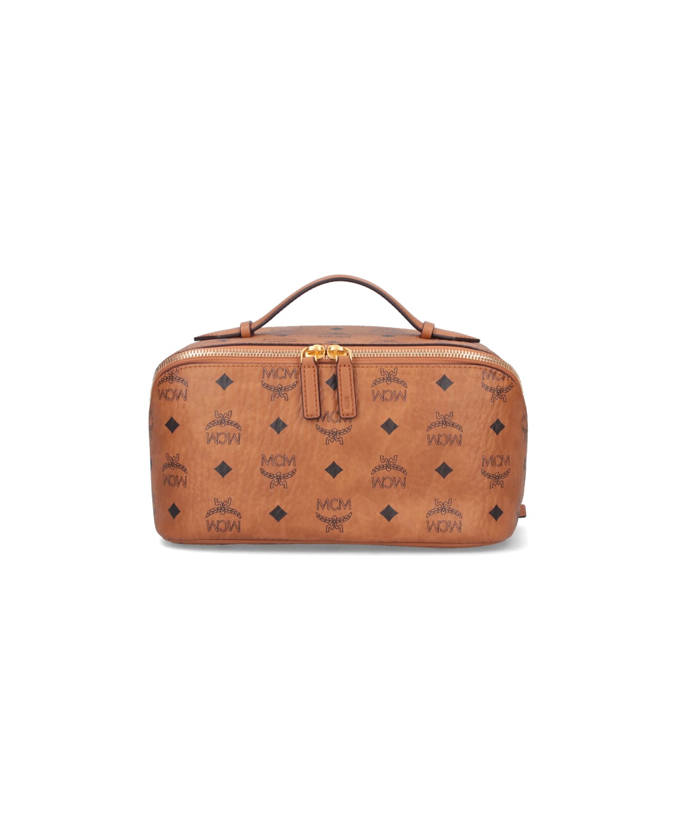 MCM Pouch "ottomar Toiletry" - Brown