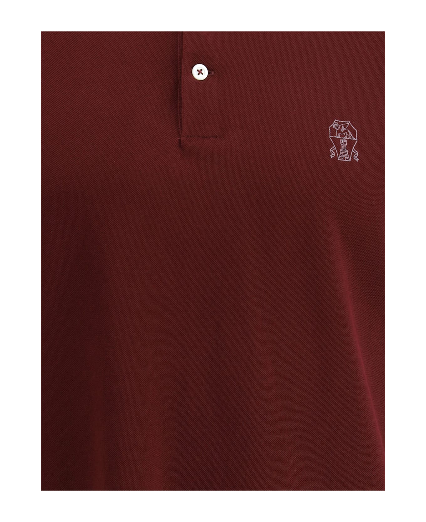 Brunello Cucinelli Logoed Polo Shirt