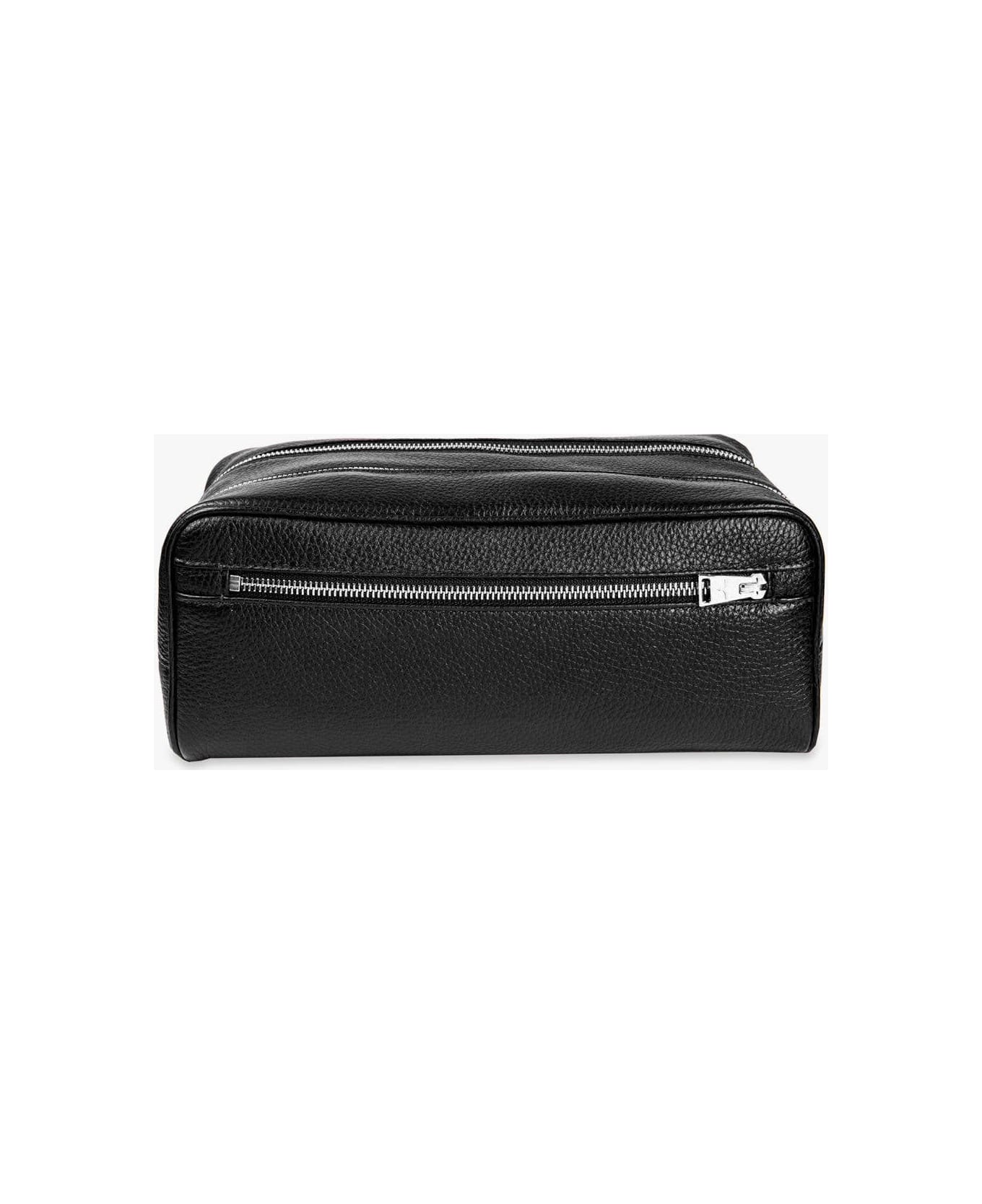 Larusmiani Wash Bag Tzar Luggage - Black