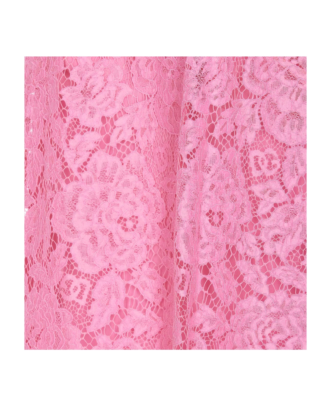 Dolce & Gabbana Cordonetto Lace Top - Pink トップス