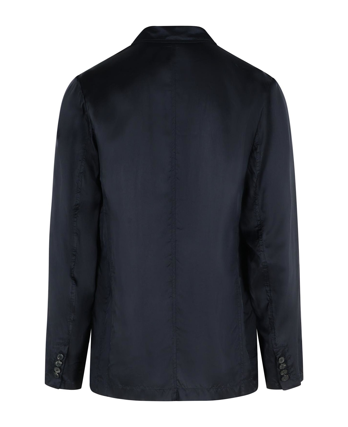 Dries Van Noten 
bilbo
 Navy Viscose Blazer - Navy