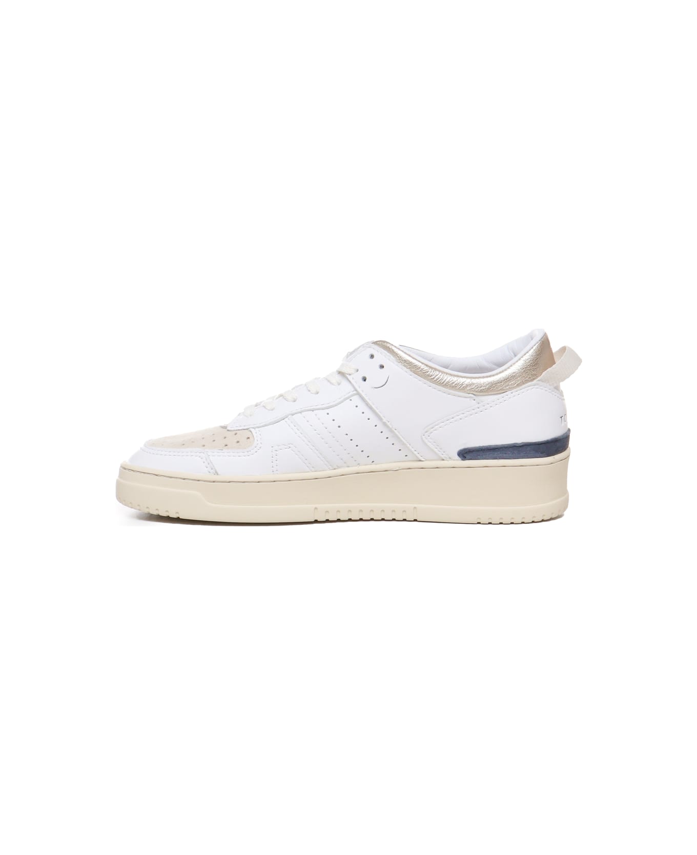 D.A.T.E. Sneakers Tournament - WHITE-BEIGE