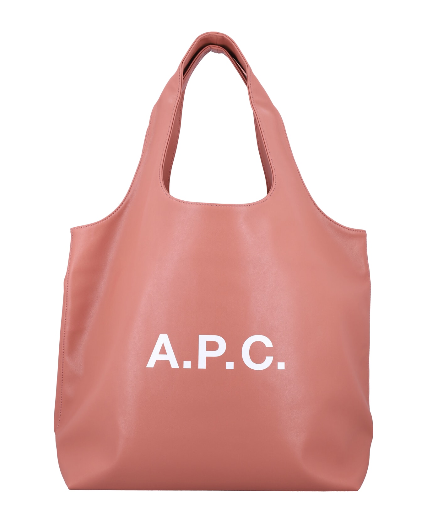 A.P.C. Ninon Tote Bag - DARK PINK