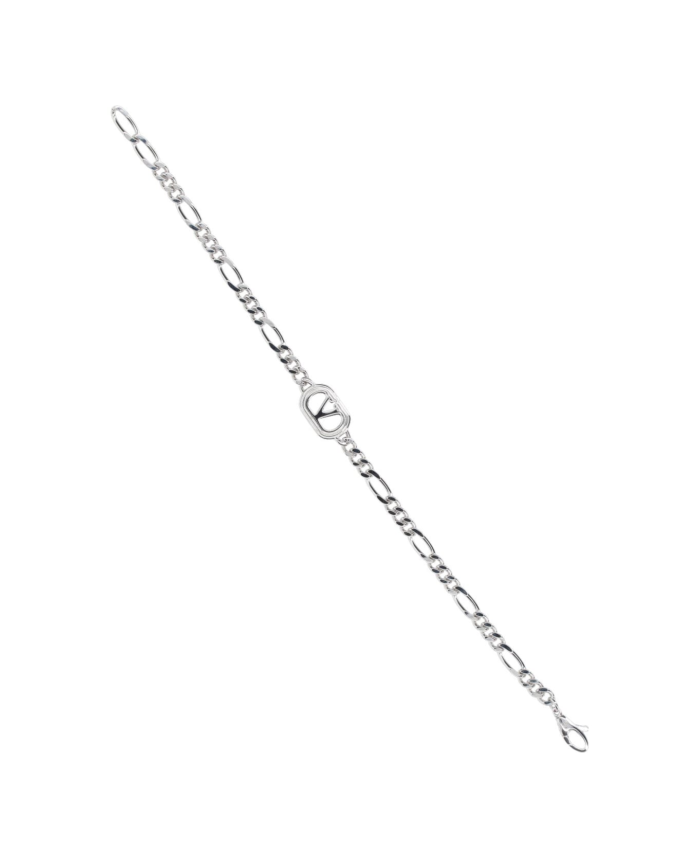 Valentino Garavani 'ovalette' Bracelet - Silver