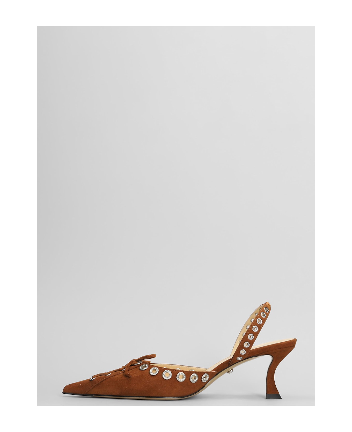 Mach 
Mach Pumps In Brown Suede - brown