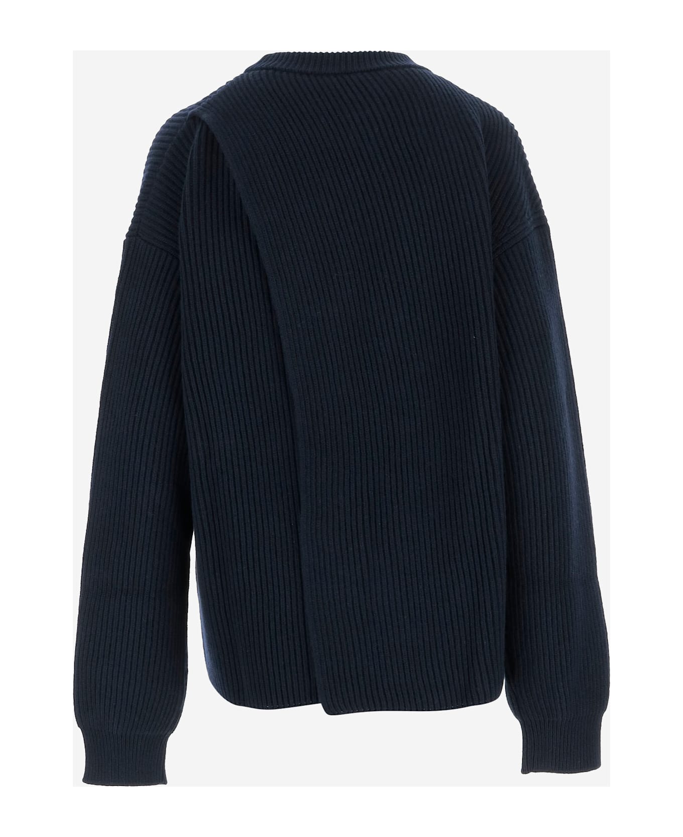 Jil Sander Wool Sweater - Blue