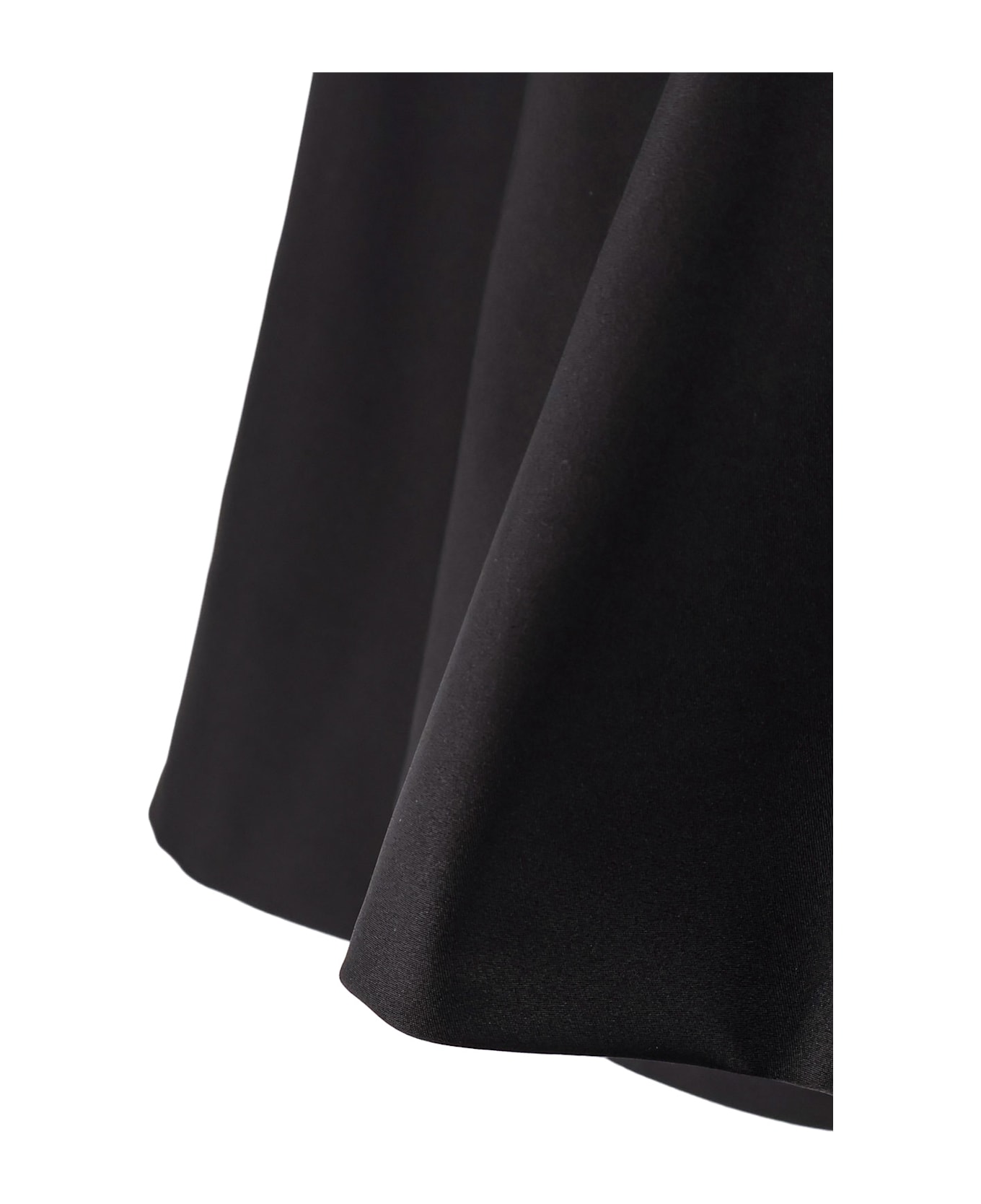Alexander McQueen Flared Midi Skirt - Black