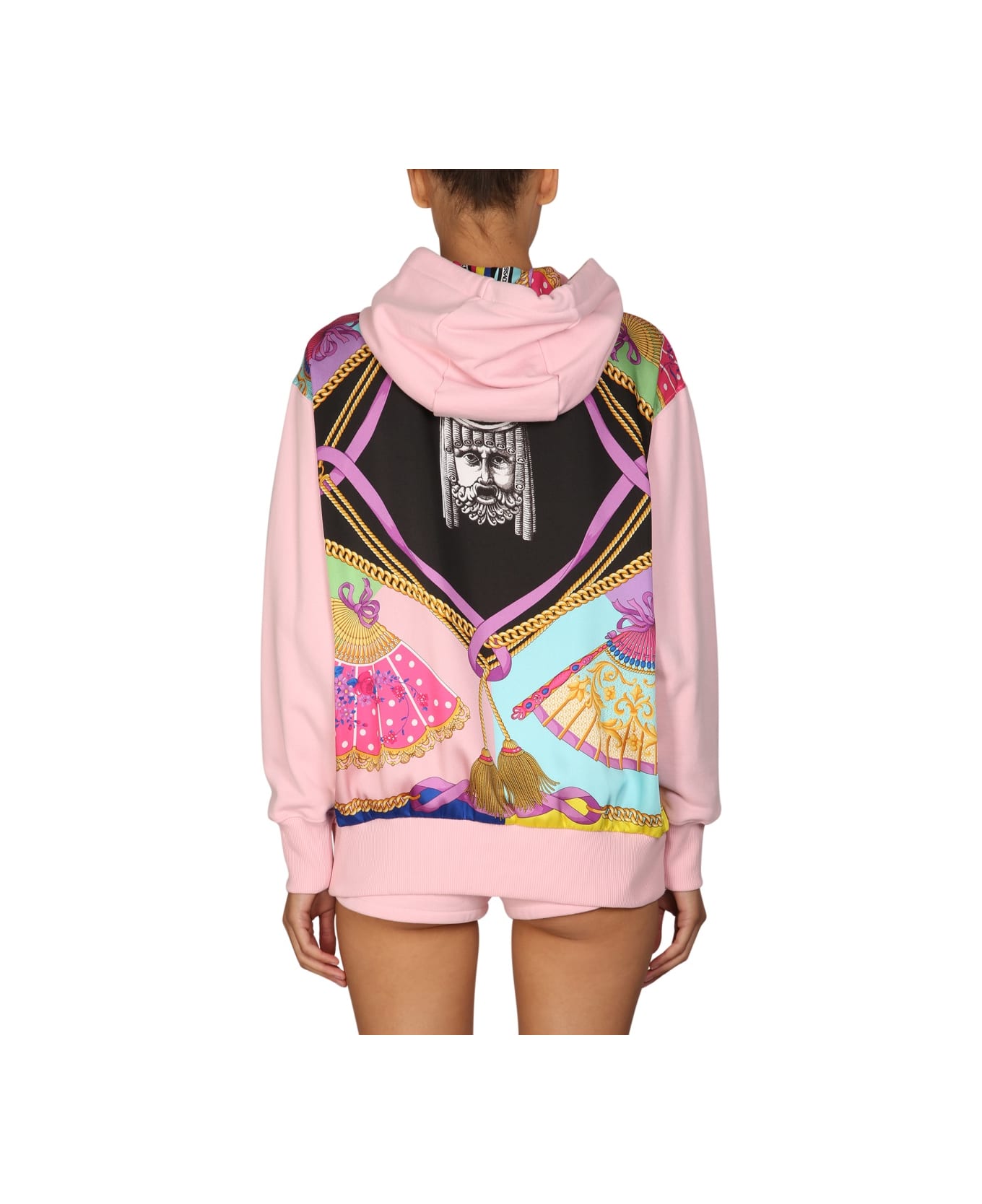Versace Sweatshirt "the Fans" - PINK