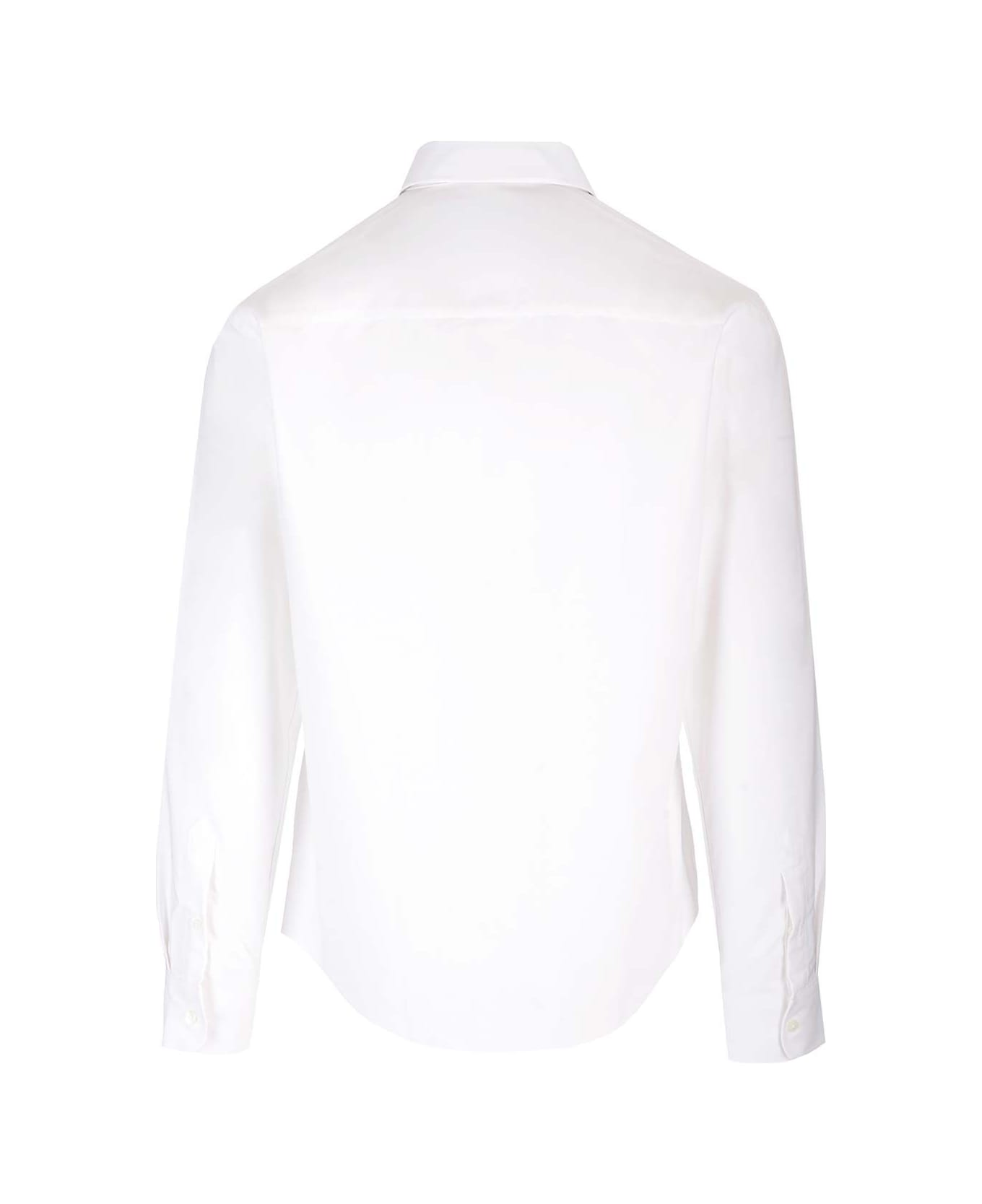 Ami Alexandre Mattiussi Blue Cotton Button-down 
ami De Coeur
 Shirt - WHITE