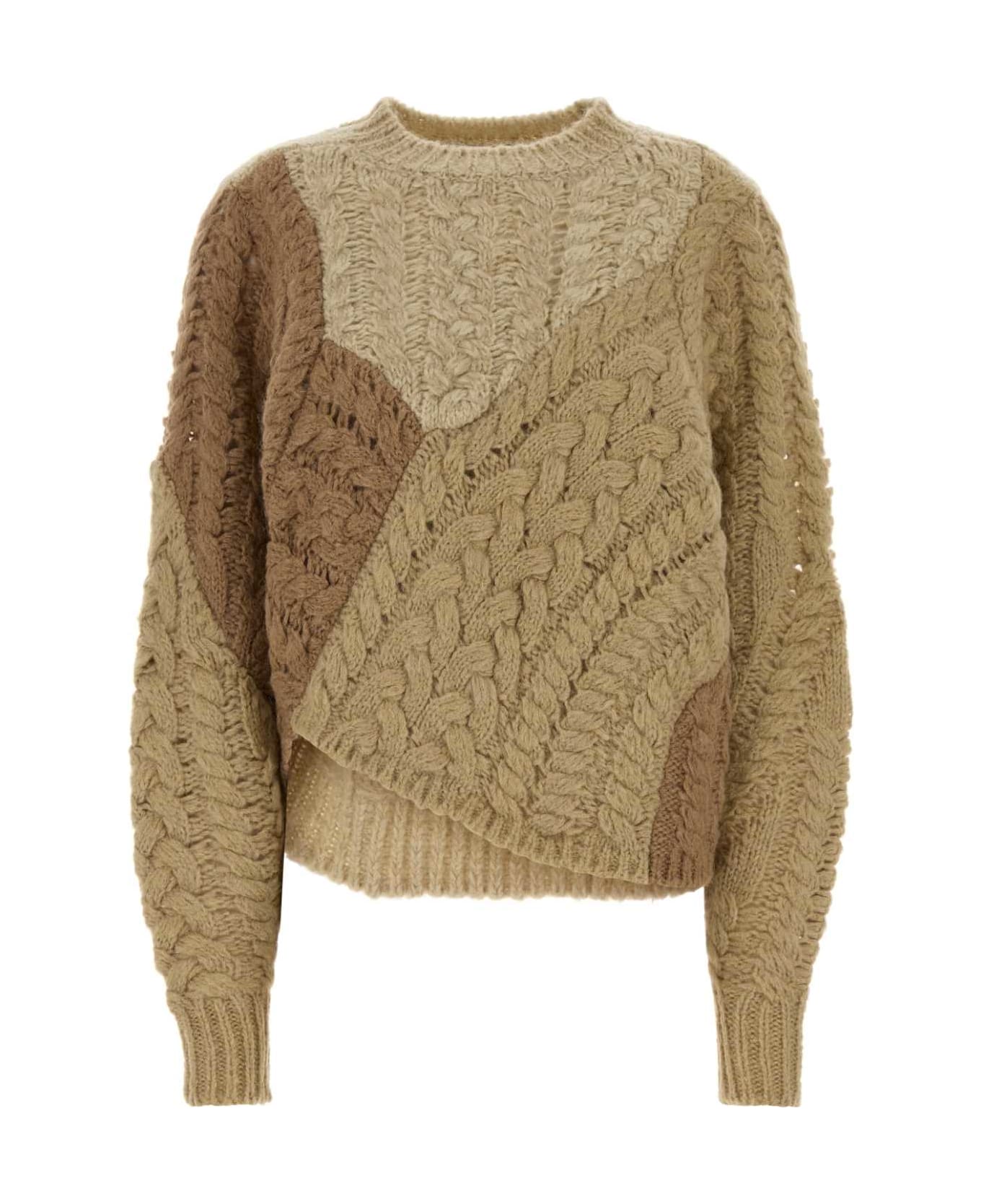 Marant Étoile Multicolor Acrylic Blend Daryl Sweater - Beige