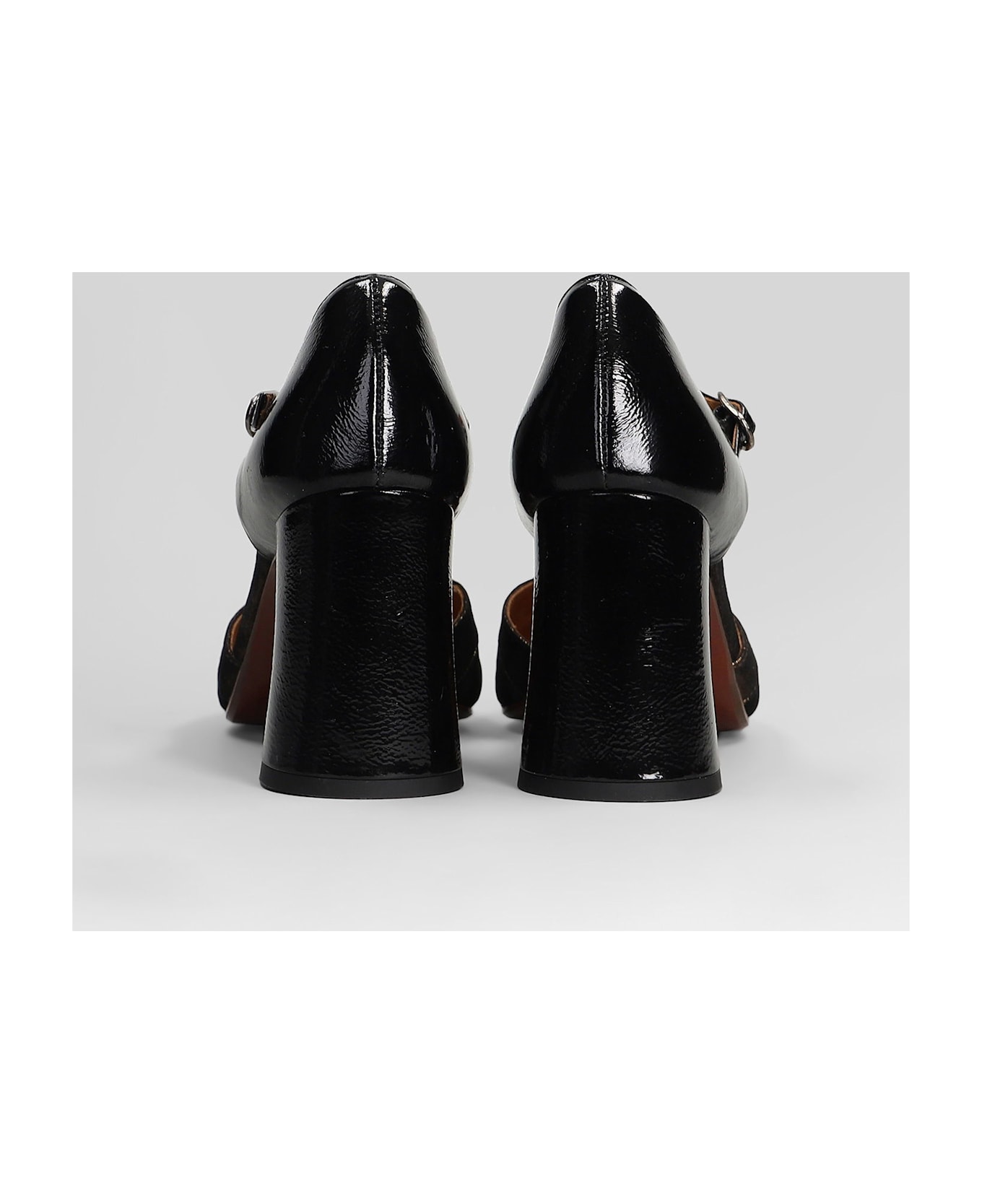 Chie Mihara Lolay Pumps In Black Leather - black