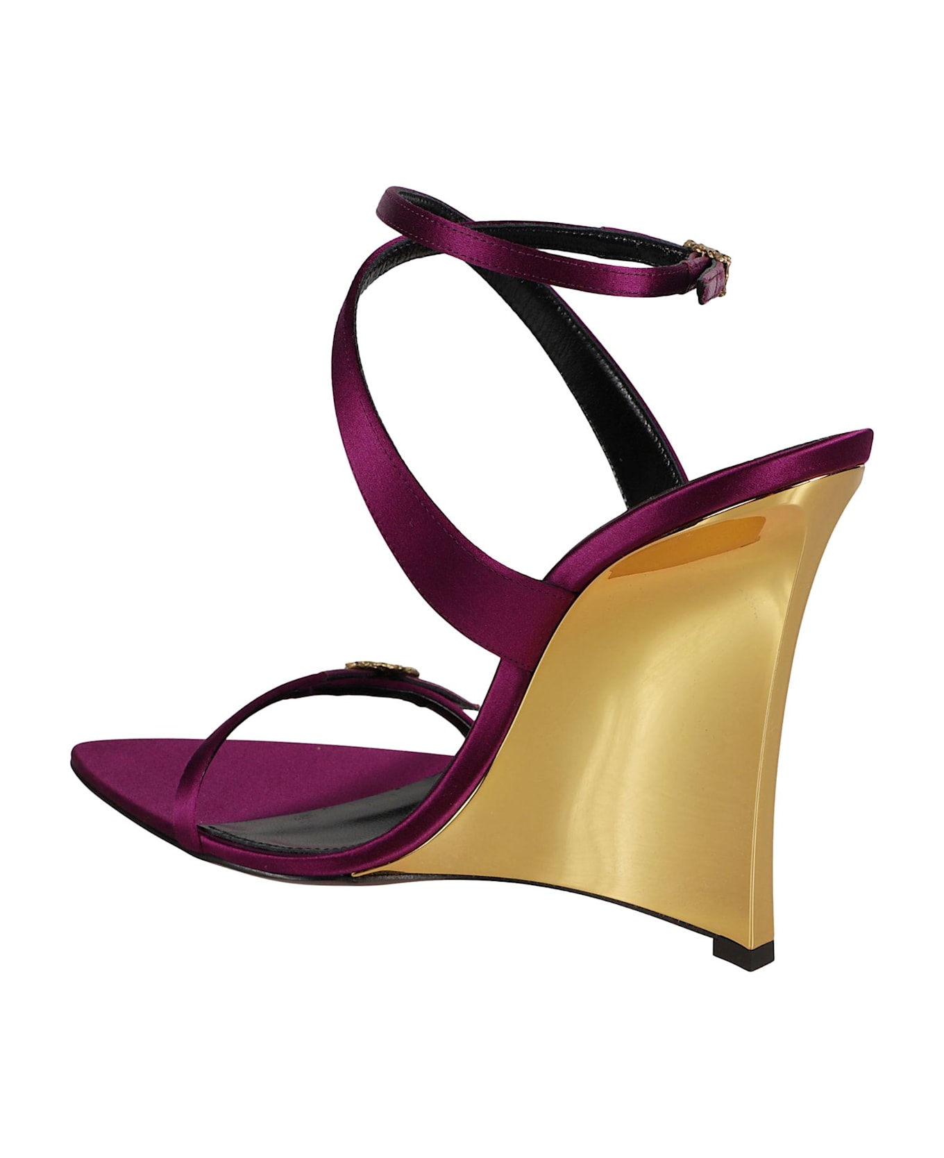 Saint Laurent Gippy Katoucha Sandal - Purple
