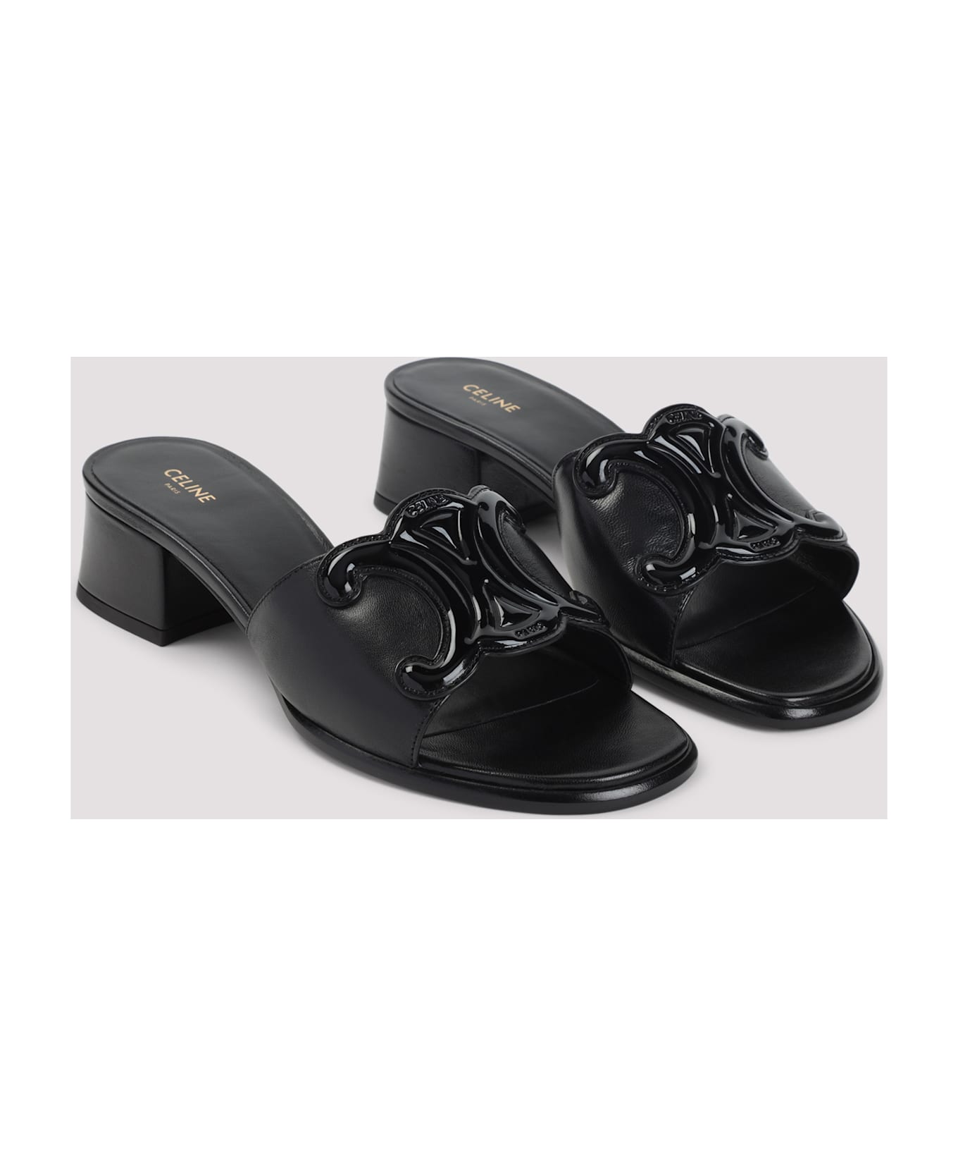 Celine Triomphe 40 Mule - No Black