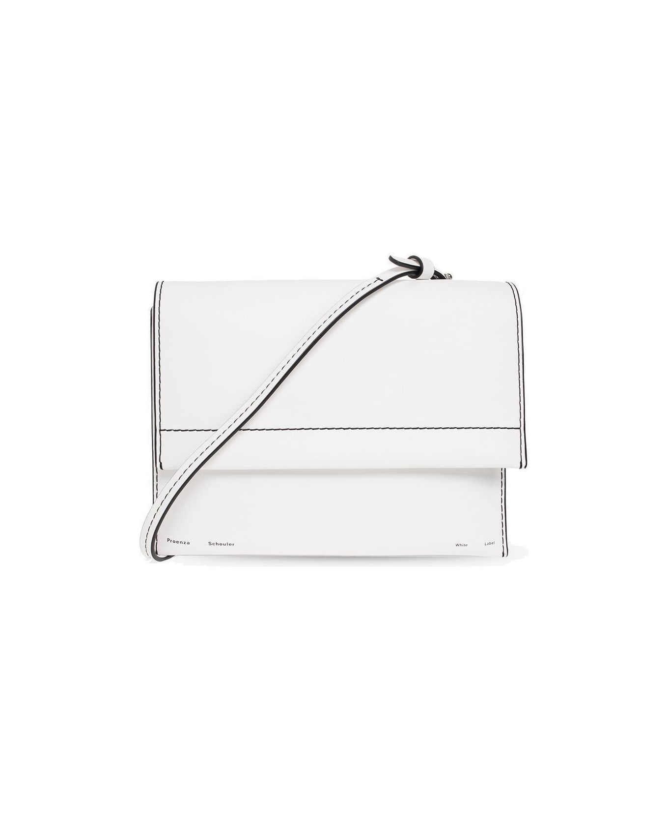 Proenza Schouler White Label Accordition Flap Shoulder Bag - White ショルダーバッグ