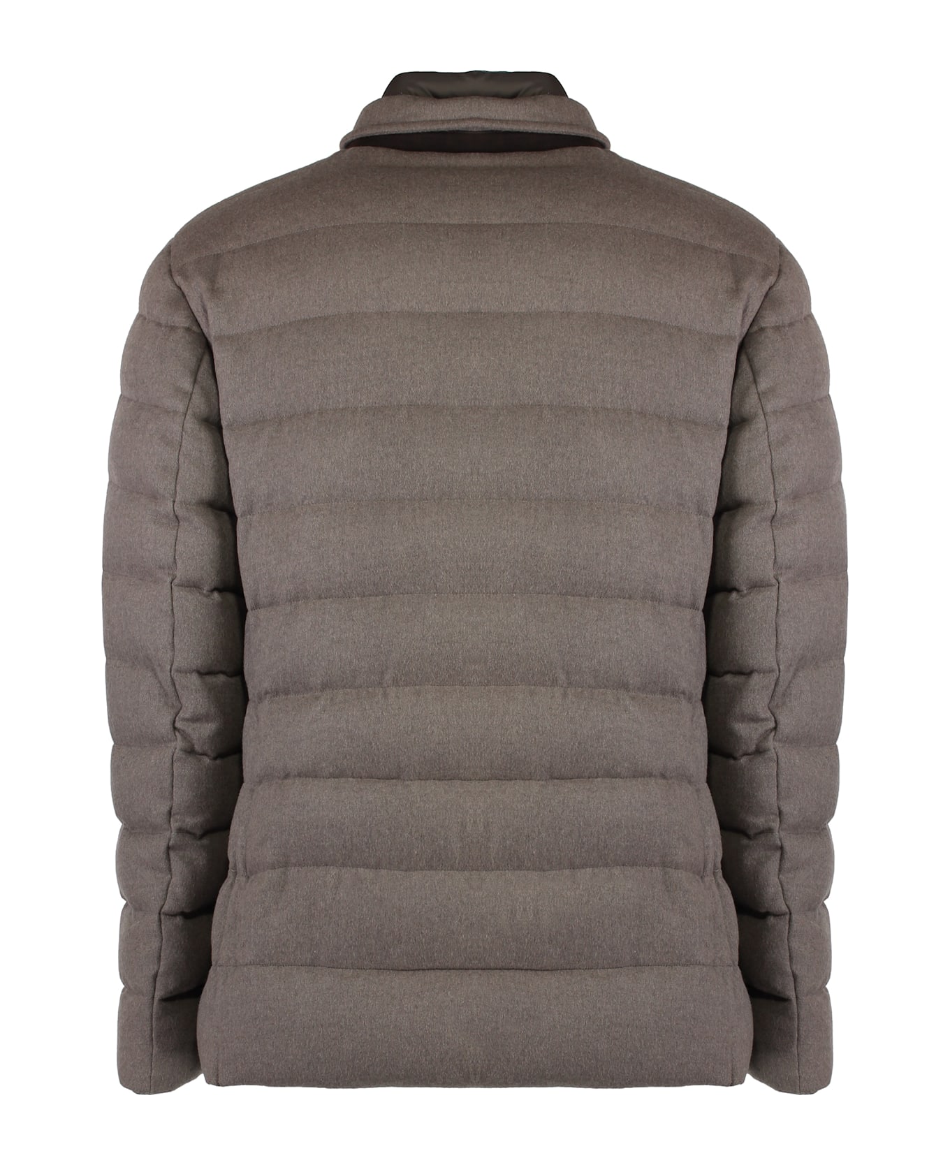 Moorer Nomos Short Down Jacket - brown