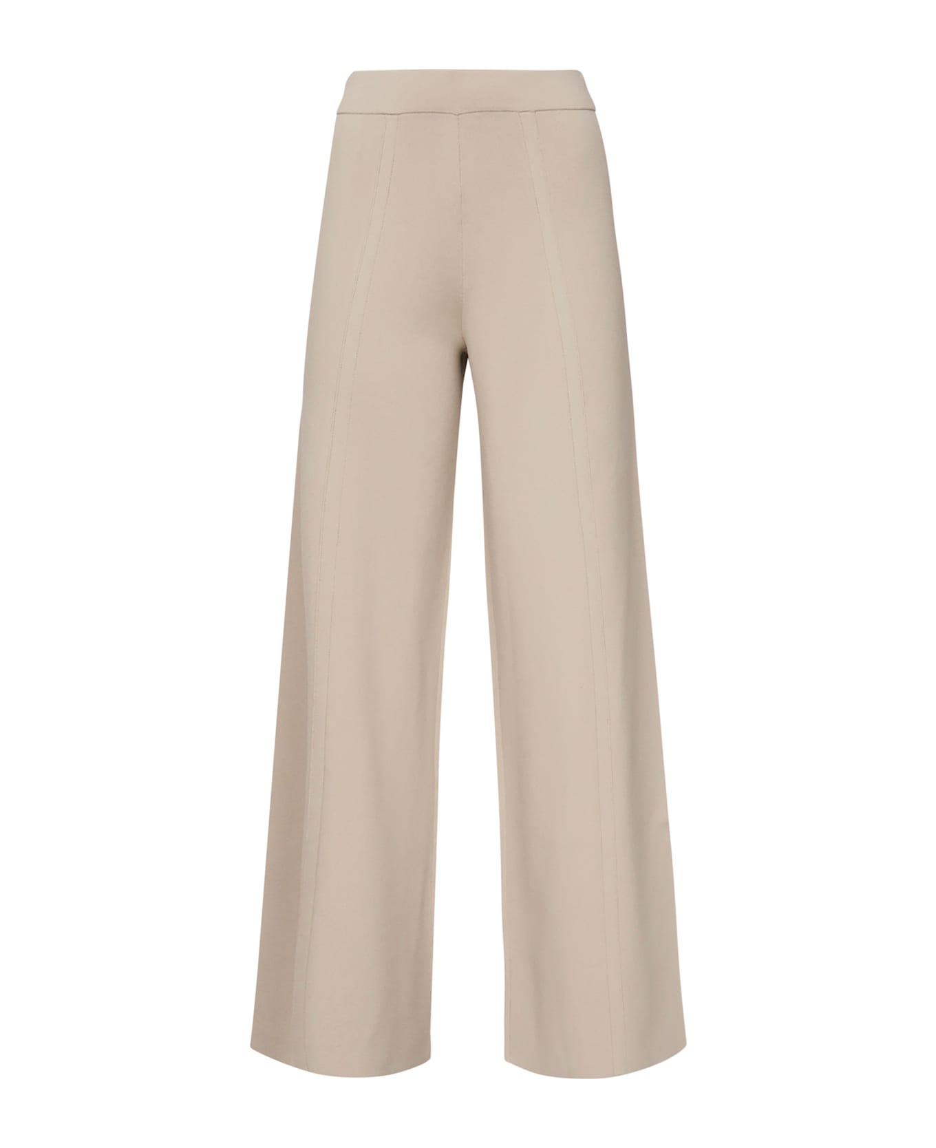Max Mara Silk Trousers "assiro" - Beige