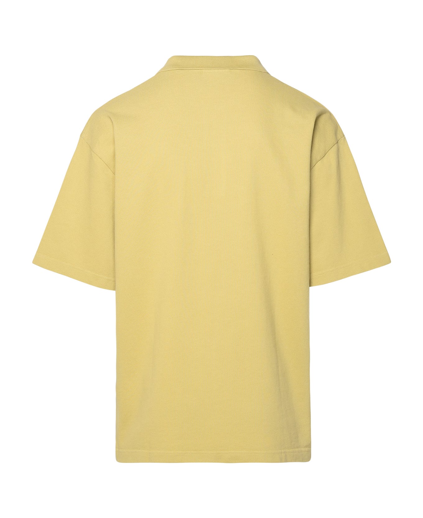 Maison Kitsuné Khaki Cotton Polo Shirt - Neutro