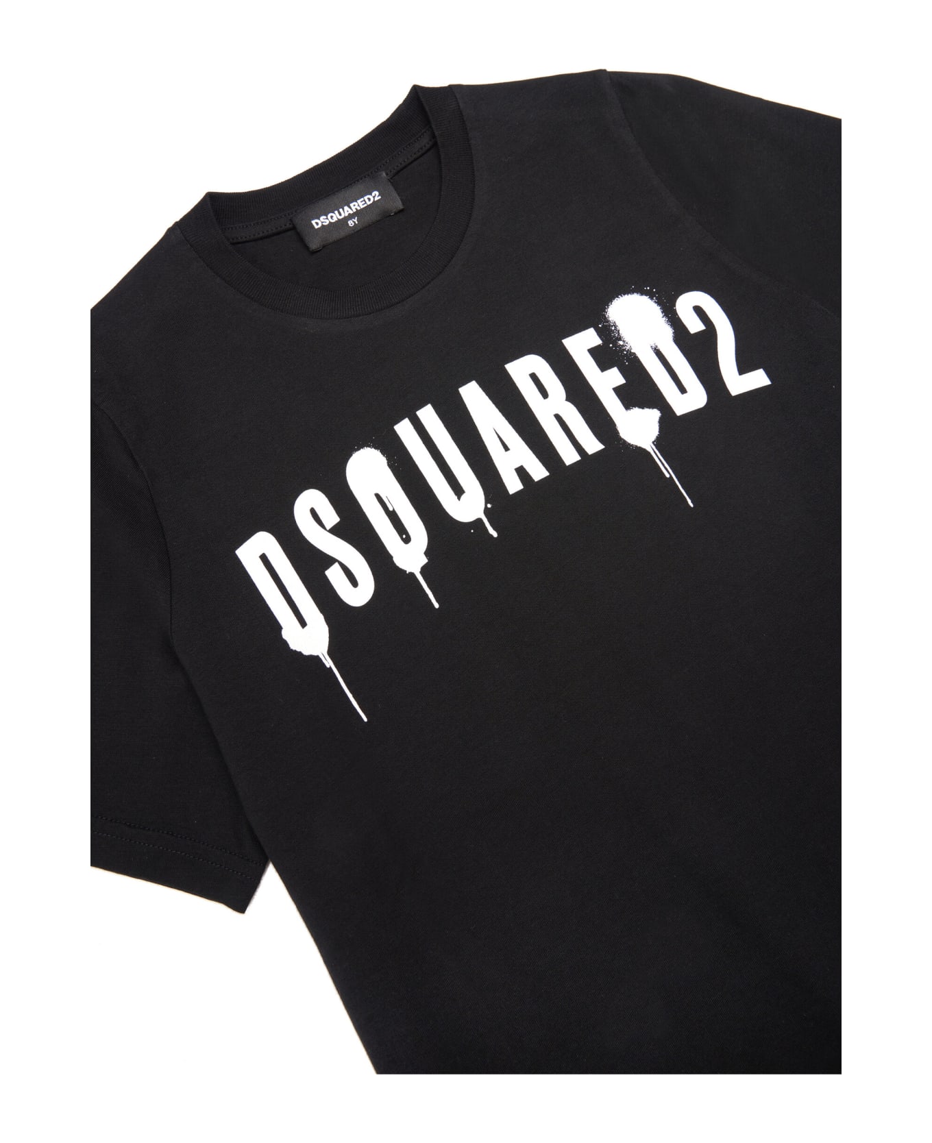 Dsquared2 D2t837u Slouch Fit T-shirt Dsquared - Black