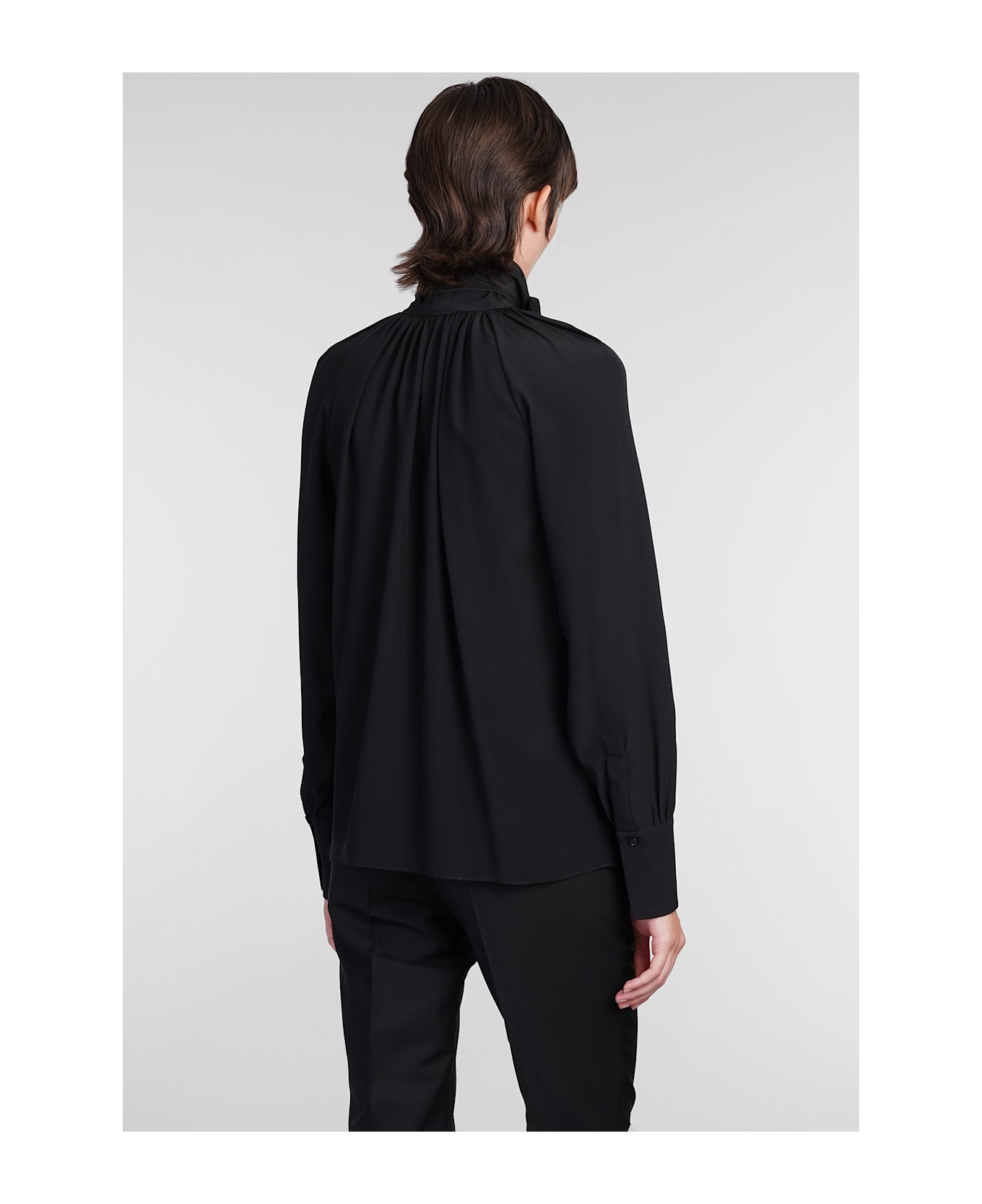 Givenchy Blouse In Black Silk - black