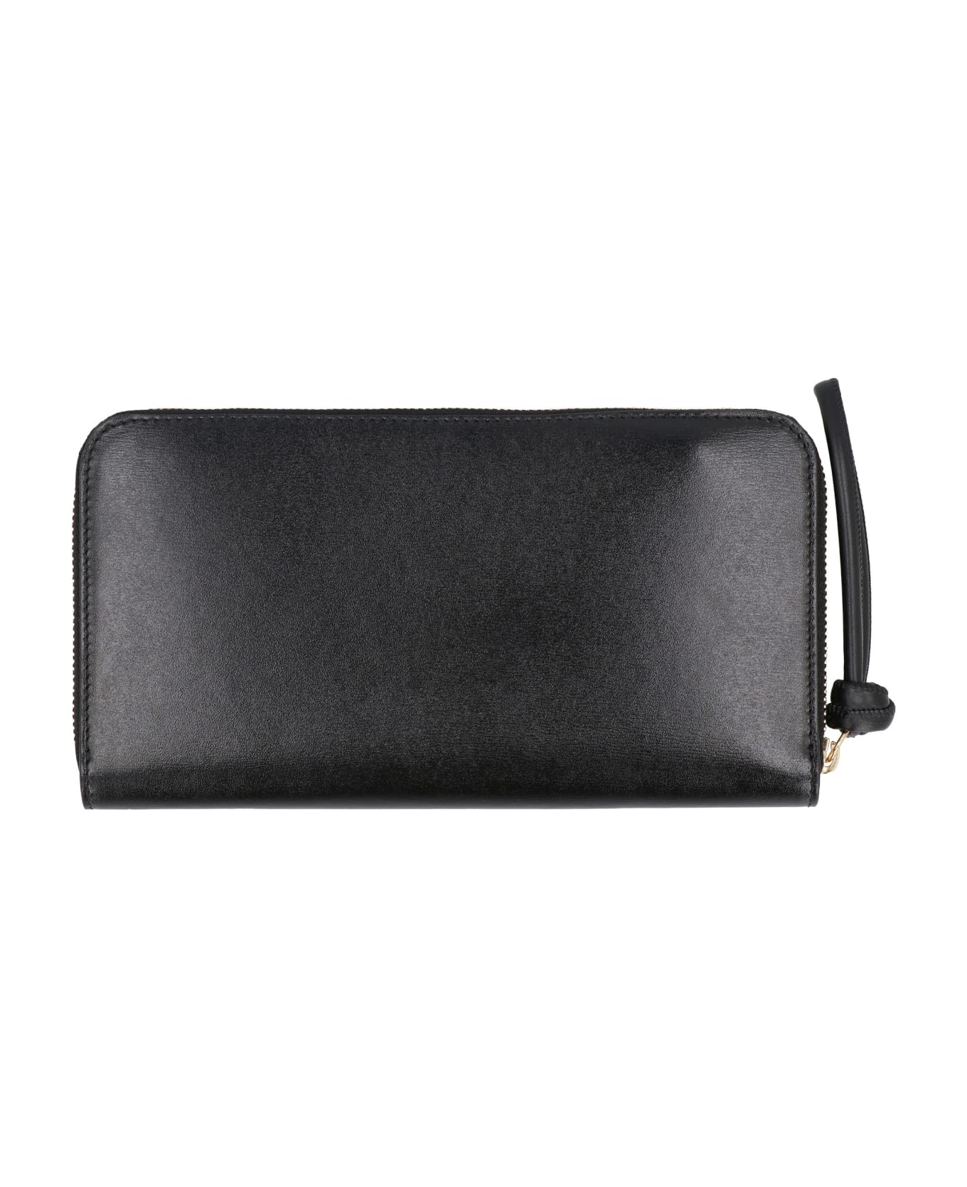 Jil Sander Leather Wallet - black