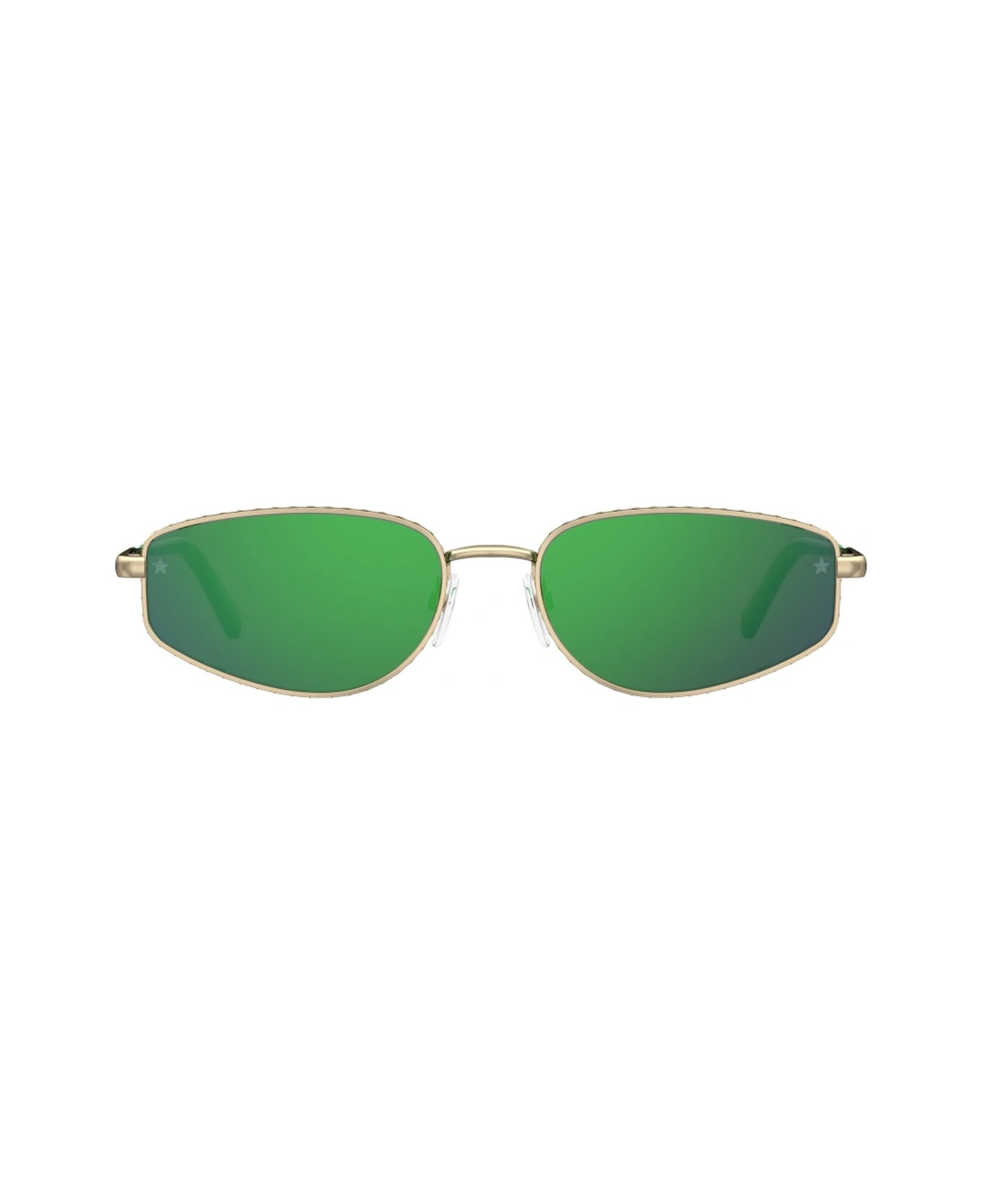 Chiara Ferragni Cf 7025/s Pef/z9 Gold Green Sunglasses - Oro