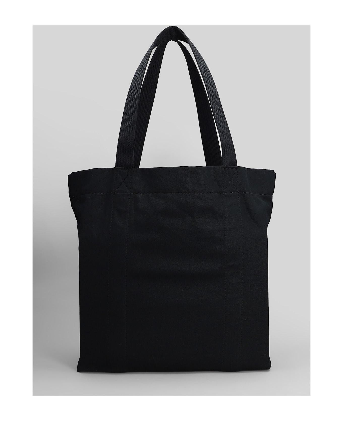 Y-3 Tote In Black Cotton - black