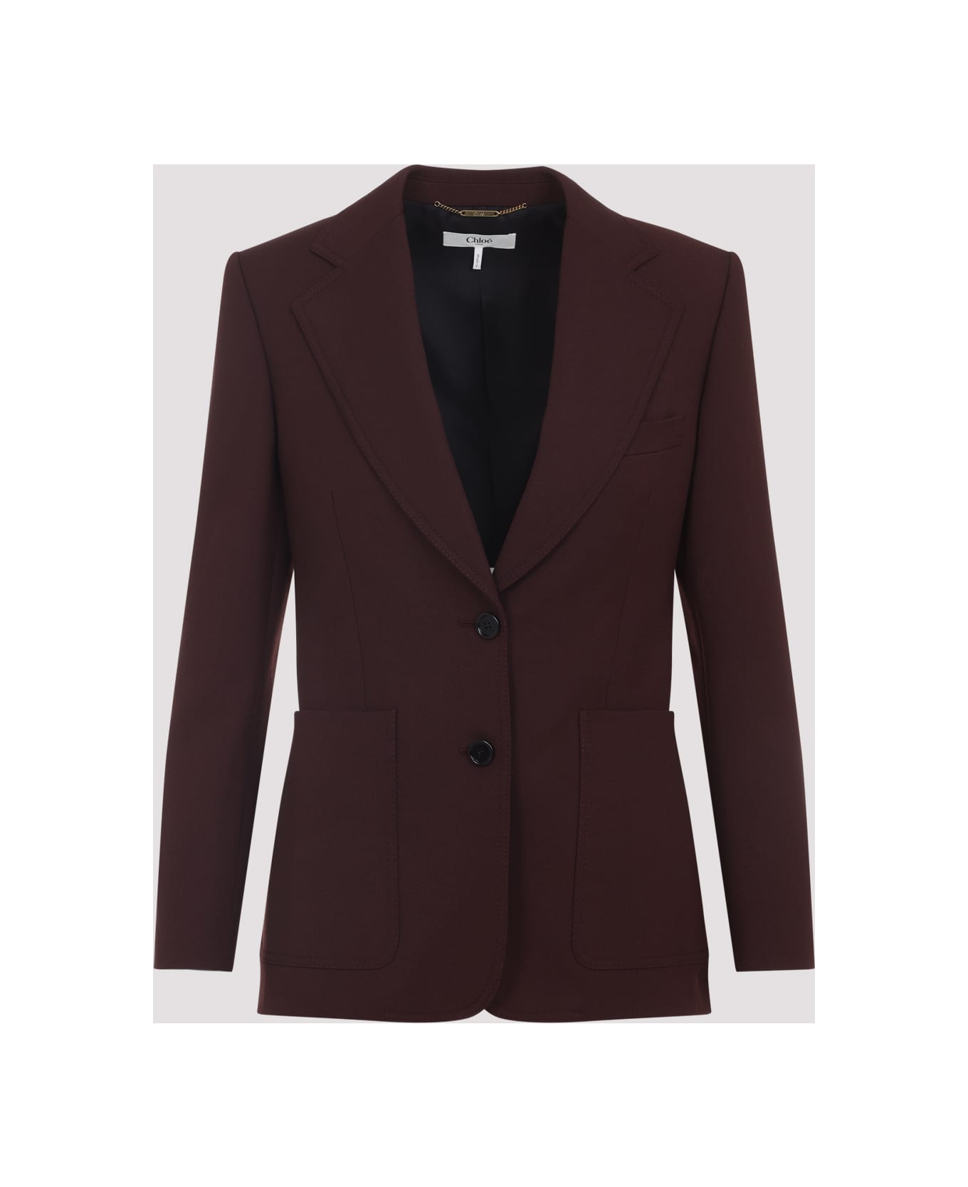 Chloé Wool Jacket - B Deep Purple
