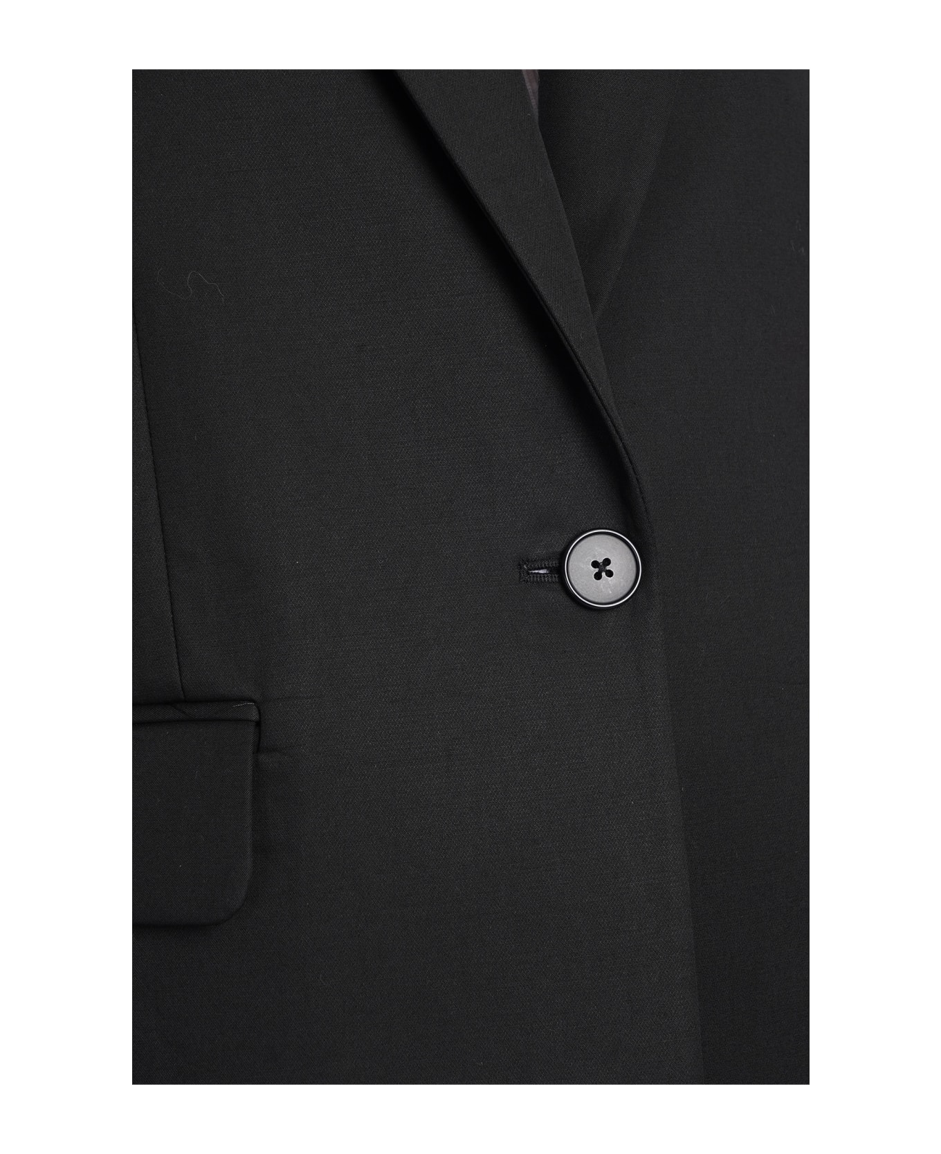 IRO Viria Vest In Black Cotton - black