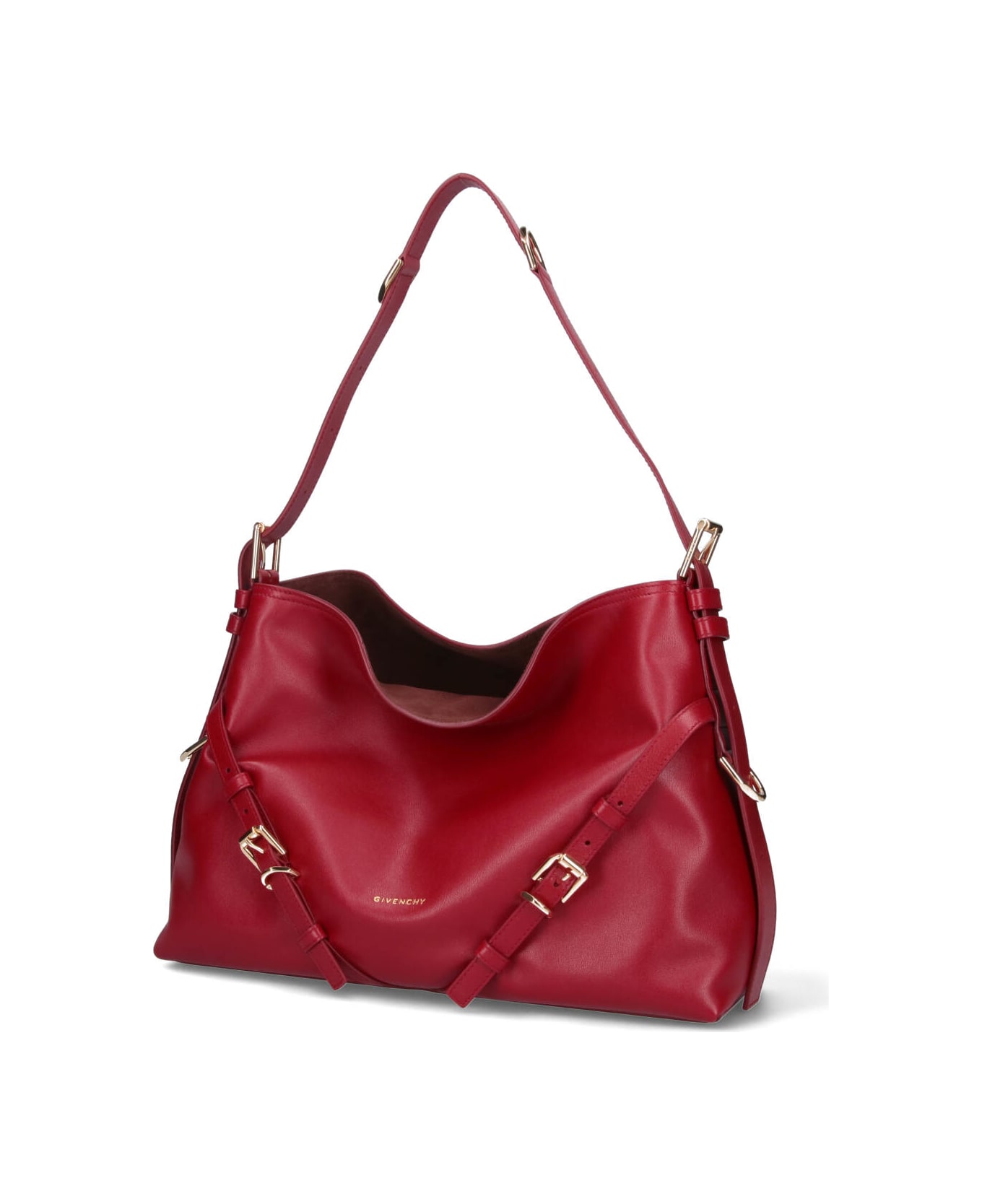 Givenchy "voyou" Medium Crossbody Bag - Red