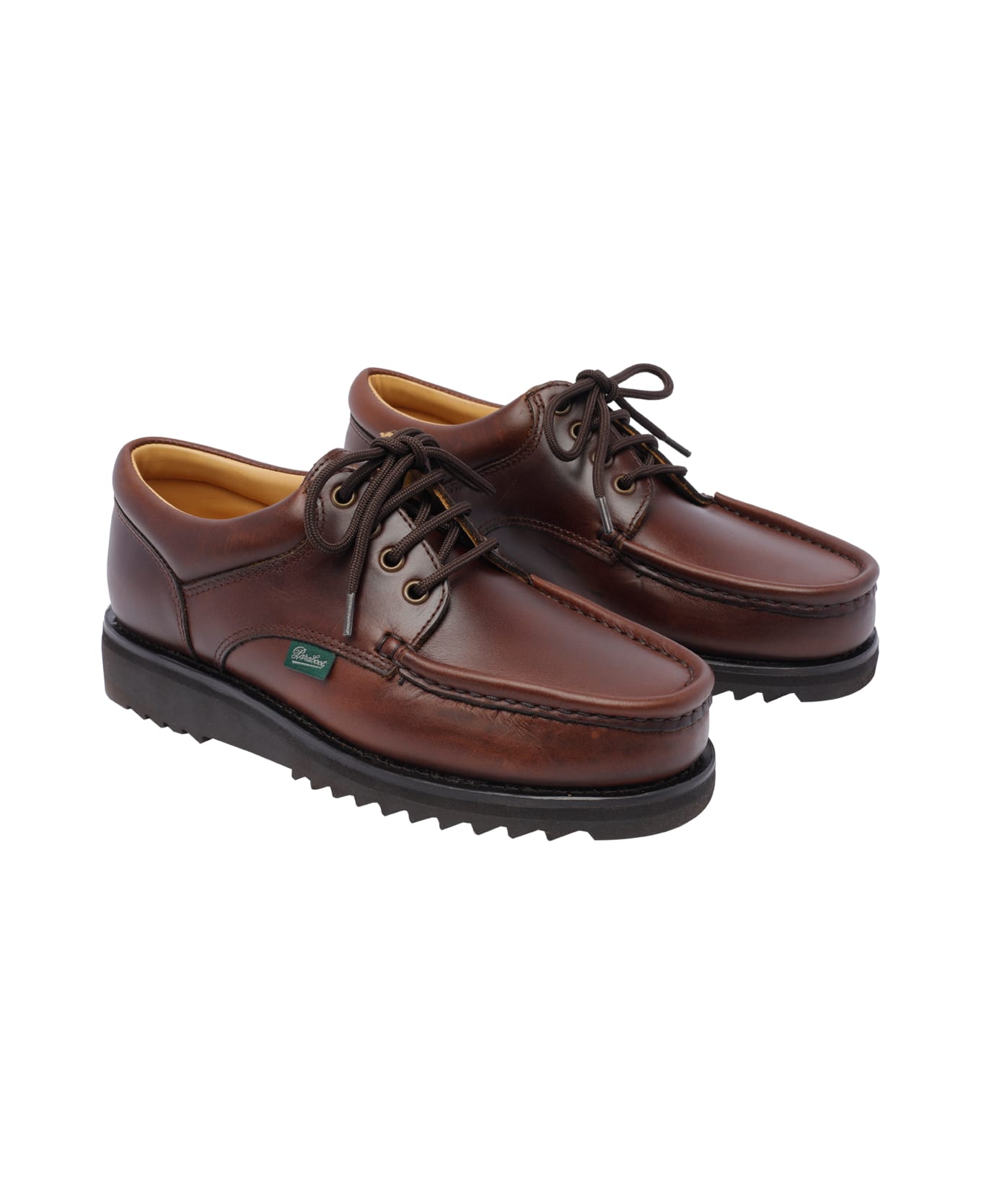 Paraboot Thiers Laced Up Shoes - Brown