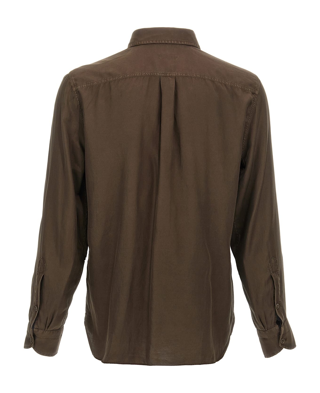 Tom Ford Twill Shirt - Brown
