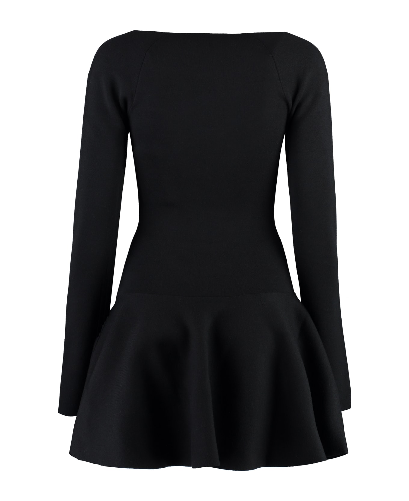 Nina Ricci Knitted Dress - black