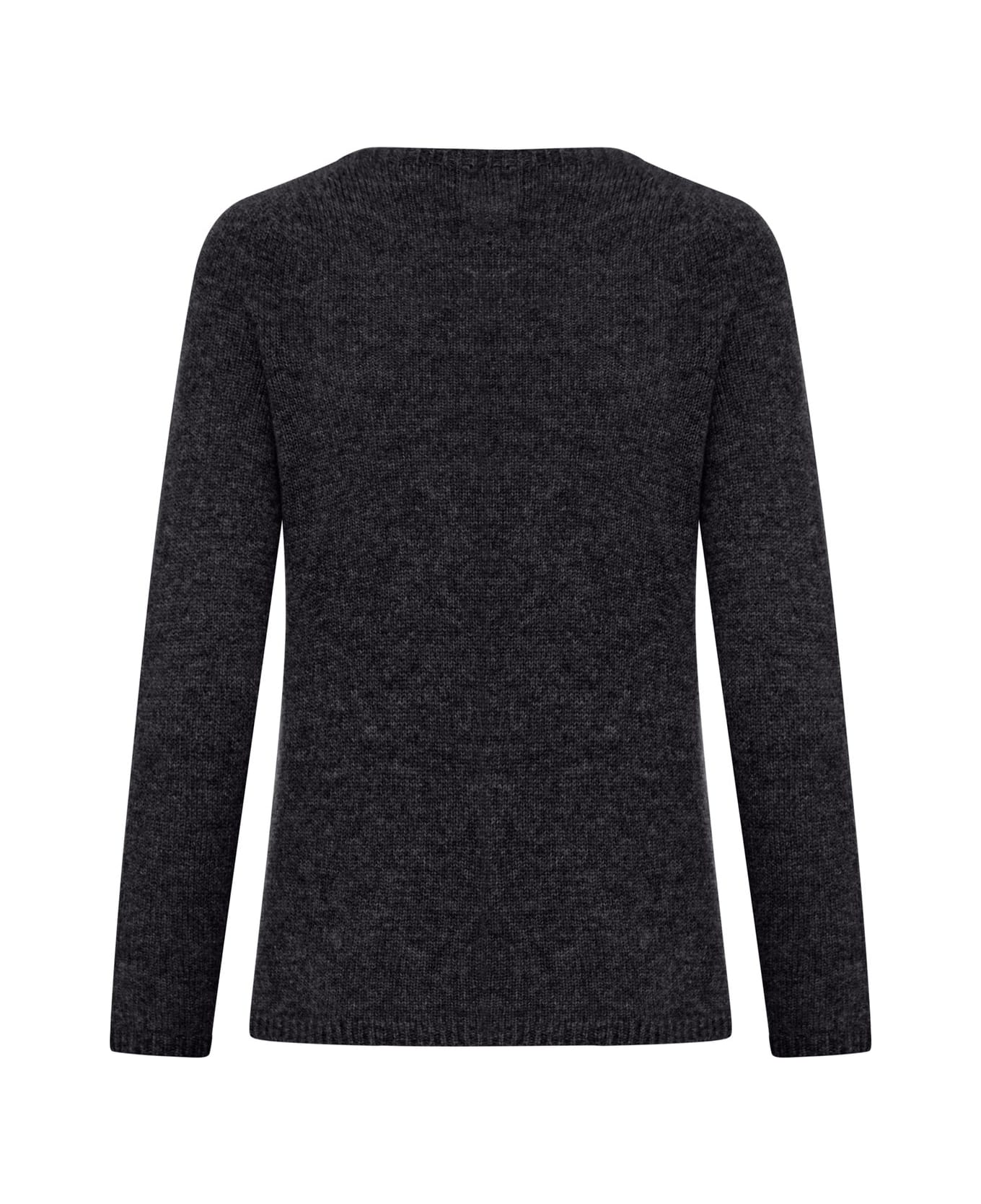 'S Max Mara Crewneck Long-sleeved Jumper - Black