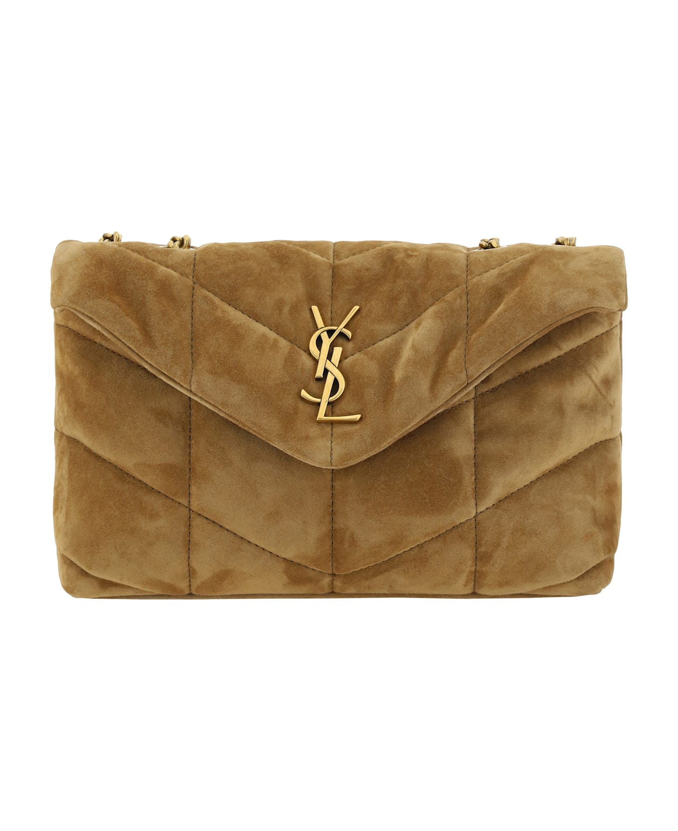 Saint Laurent Mini Shoulder Bag - Golden Leaf