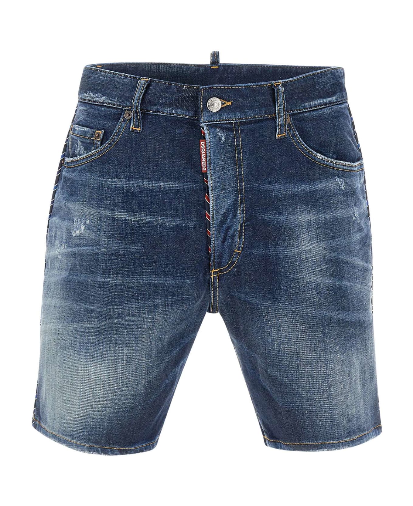 Dsquared2 Marine Denim Bermuda Shorts - BLUE ショートパンツ