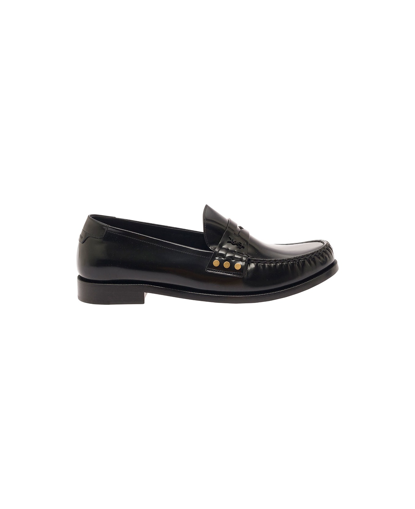 Saint Laurent Le Loafer 15 Moc - Black