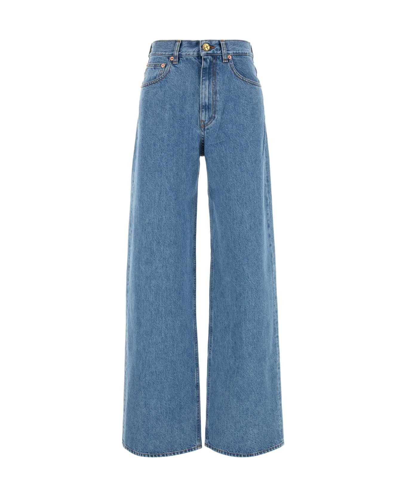 Blazé Milano Denim Nariida Wide-leg Jeans - Maya