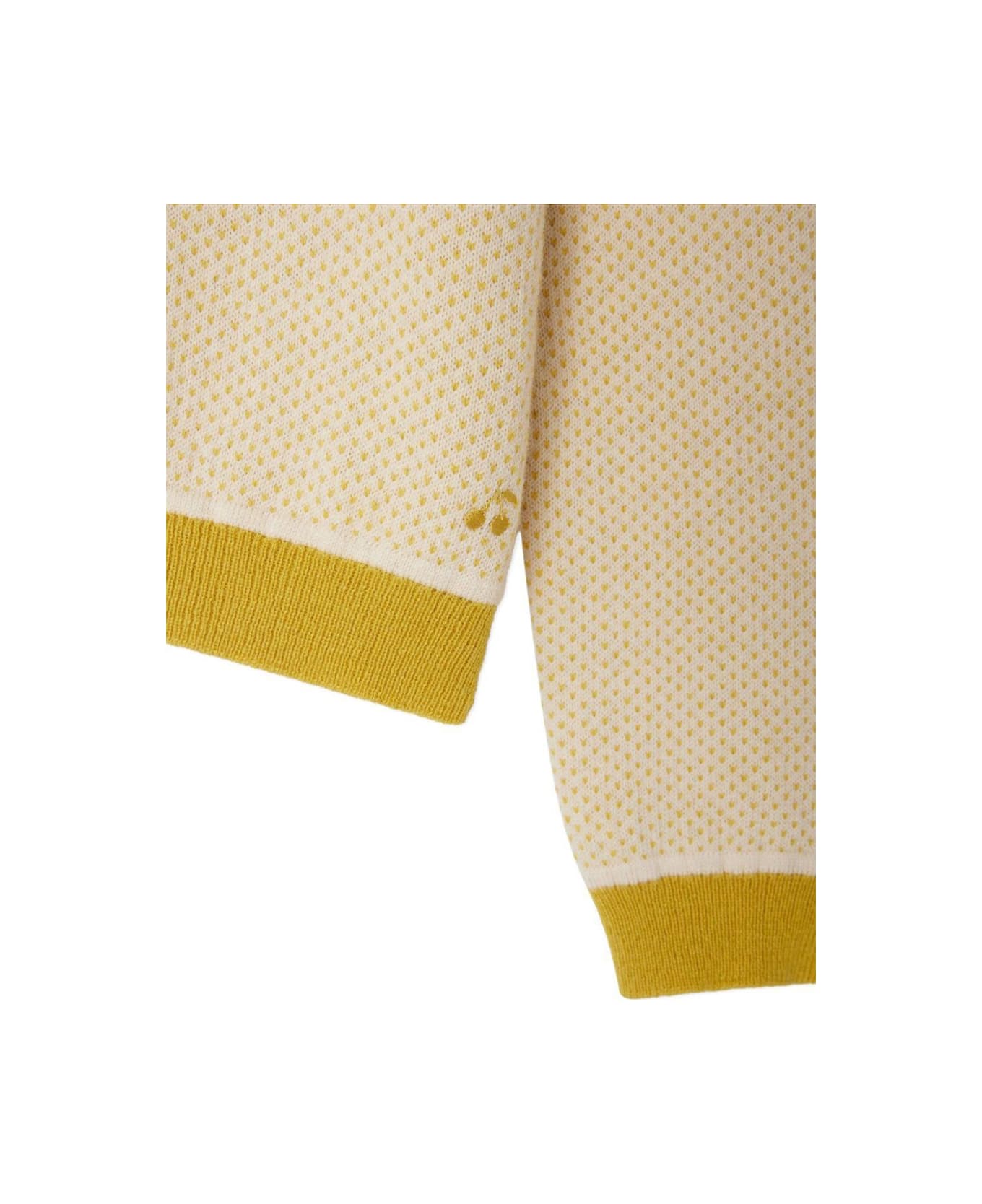 Bonpoint Mini Logo Pullover - YELLOW