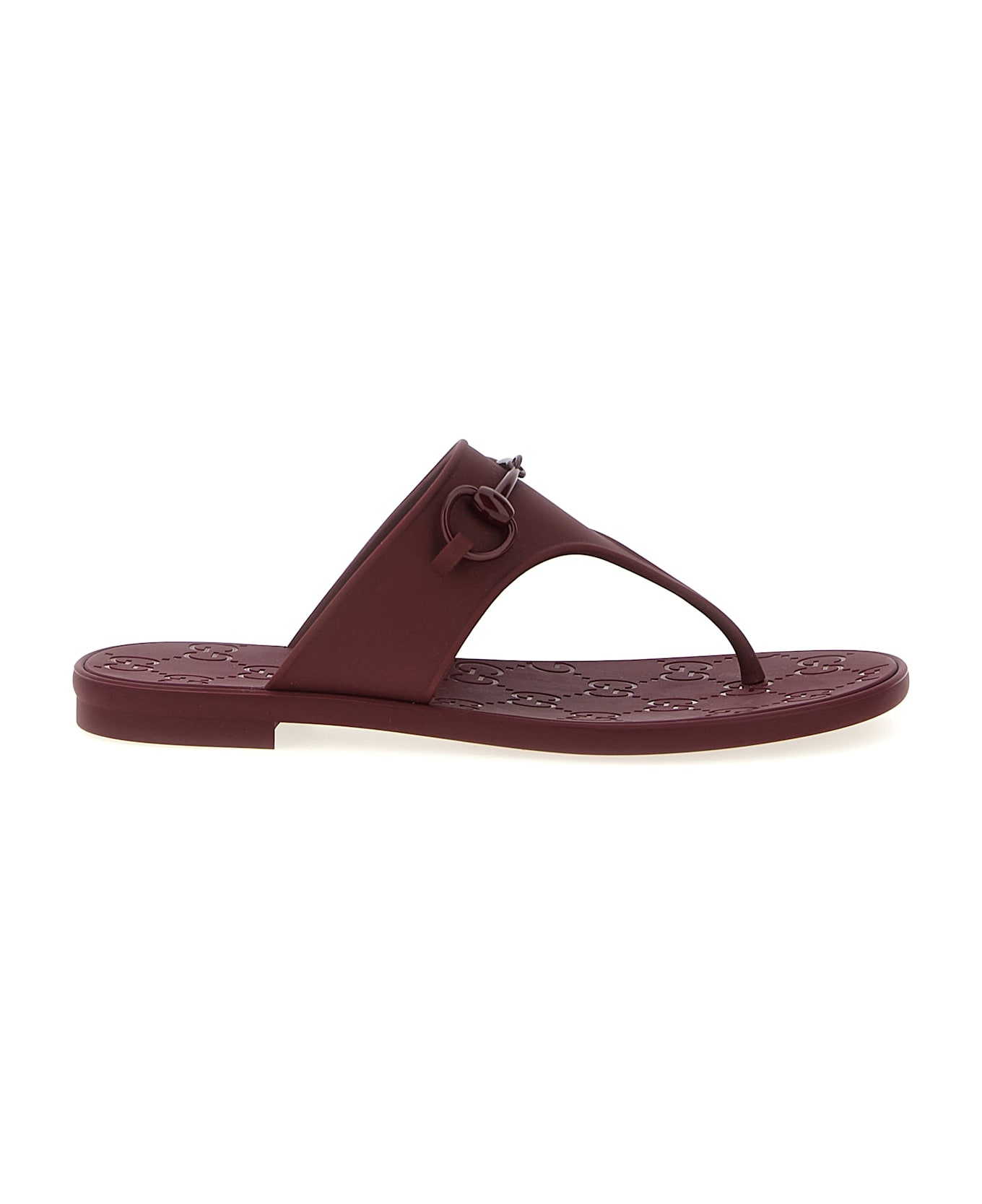 Gucci Thong Sandals - Bordeaux