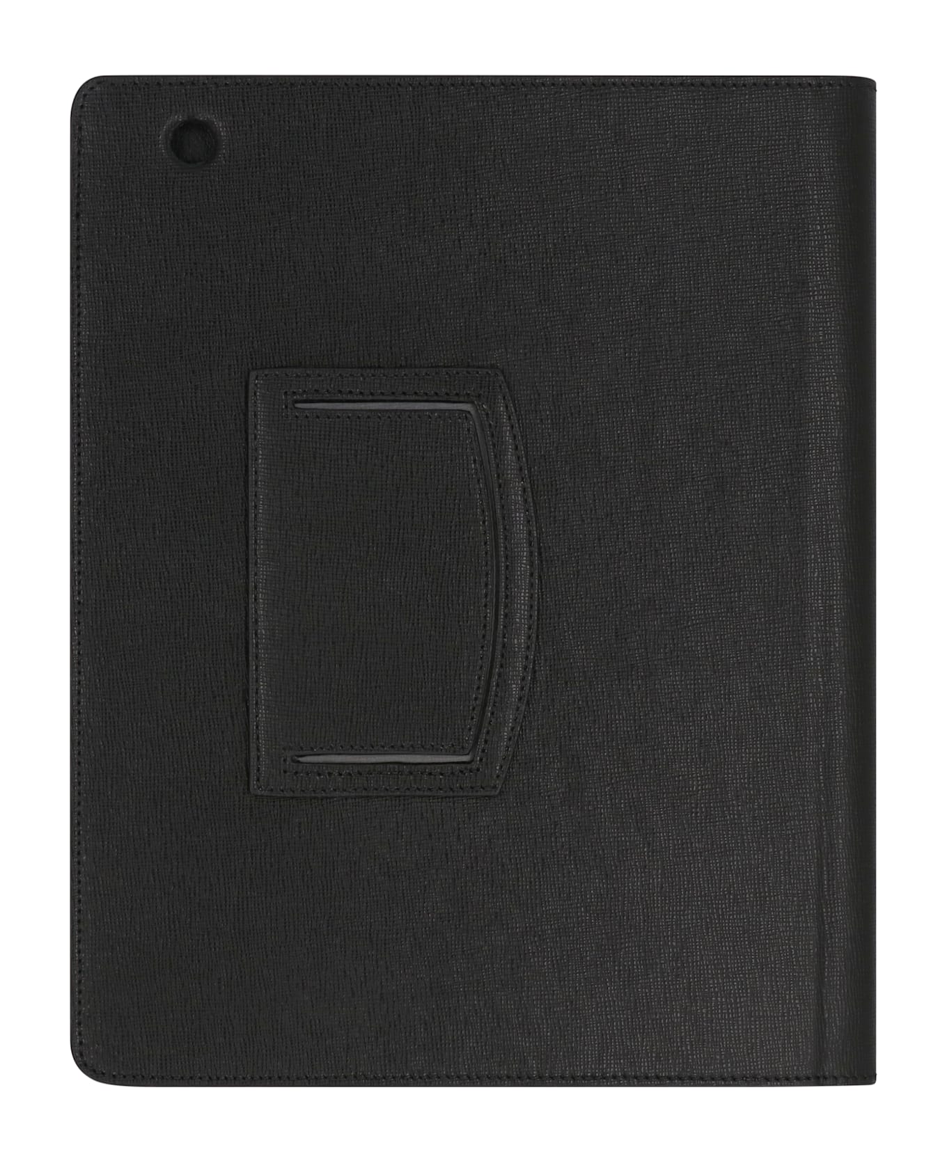 Fendi Leather Ipad Cover - black