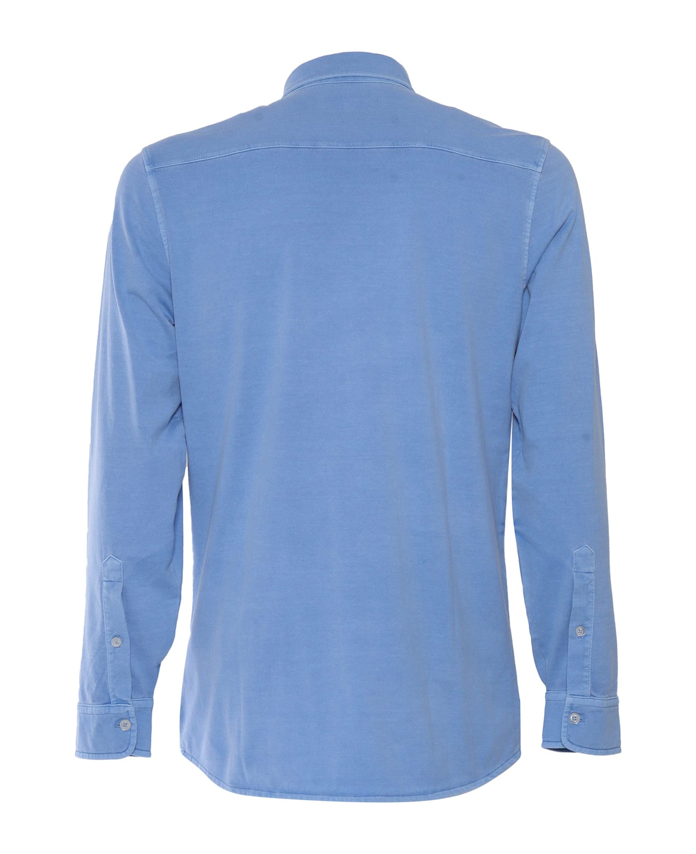 Fay Jersey Tinto Frosted Shirt - LIGHT BLUE シャツ