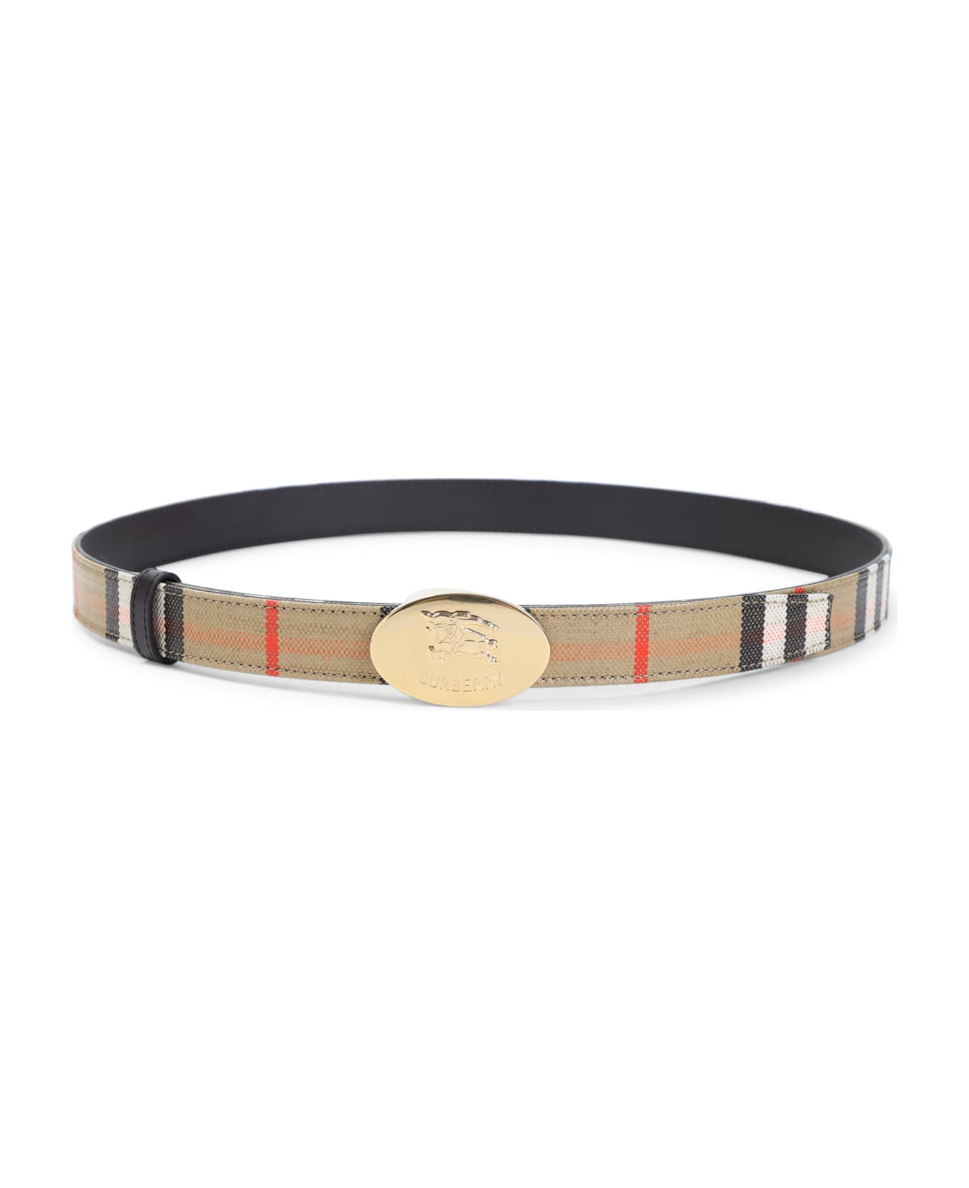 Burberry Knight Stamp Belt - NEUTRALS