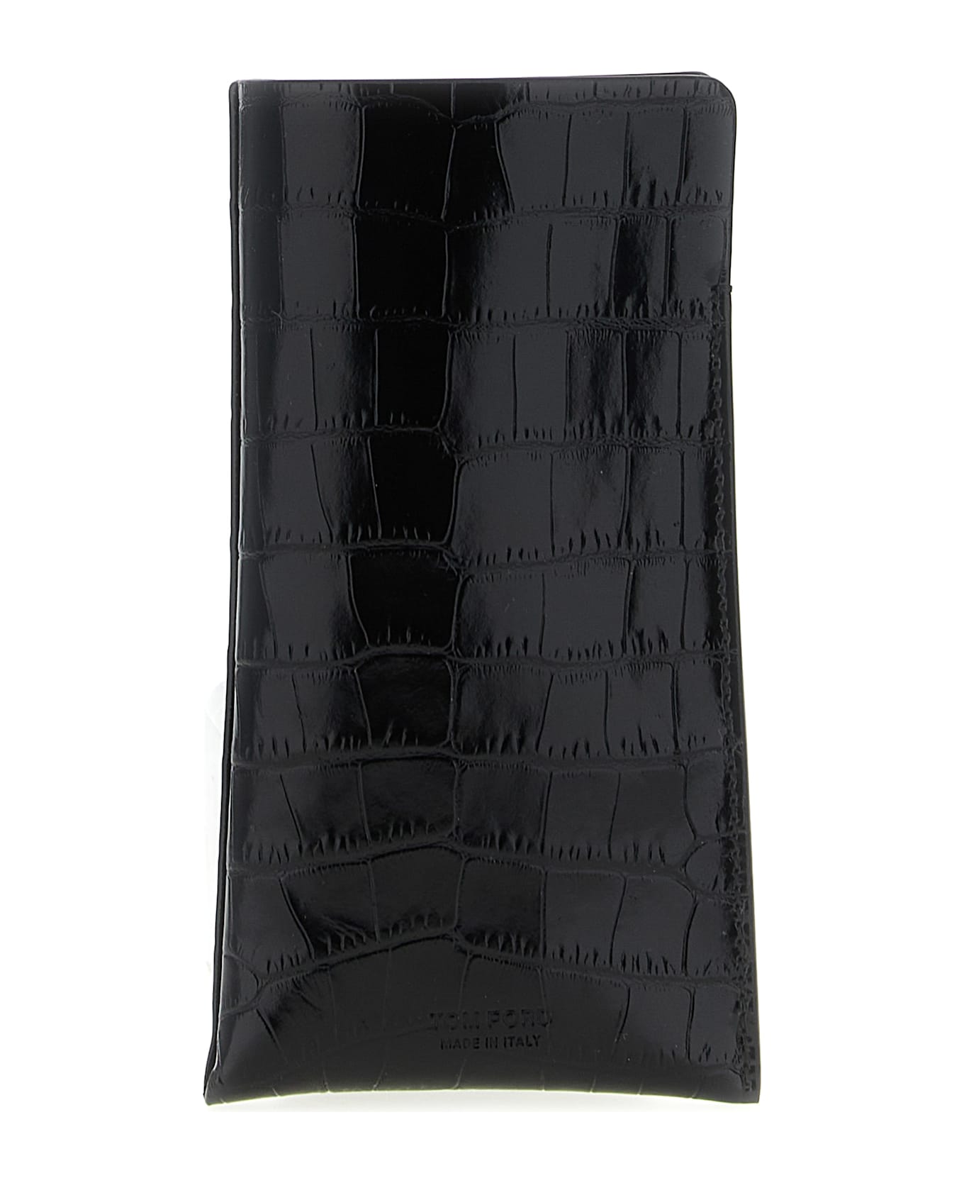 Tom Ford Leather Spectacle Case - Black  