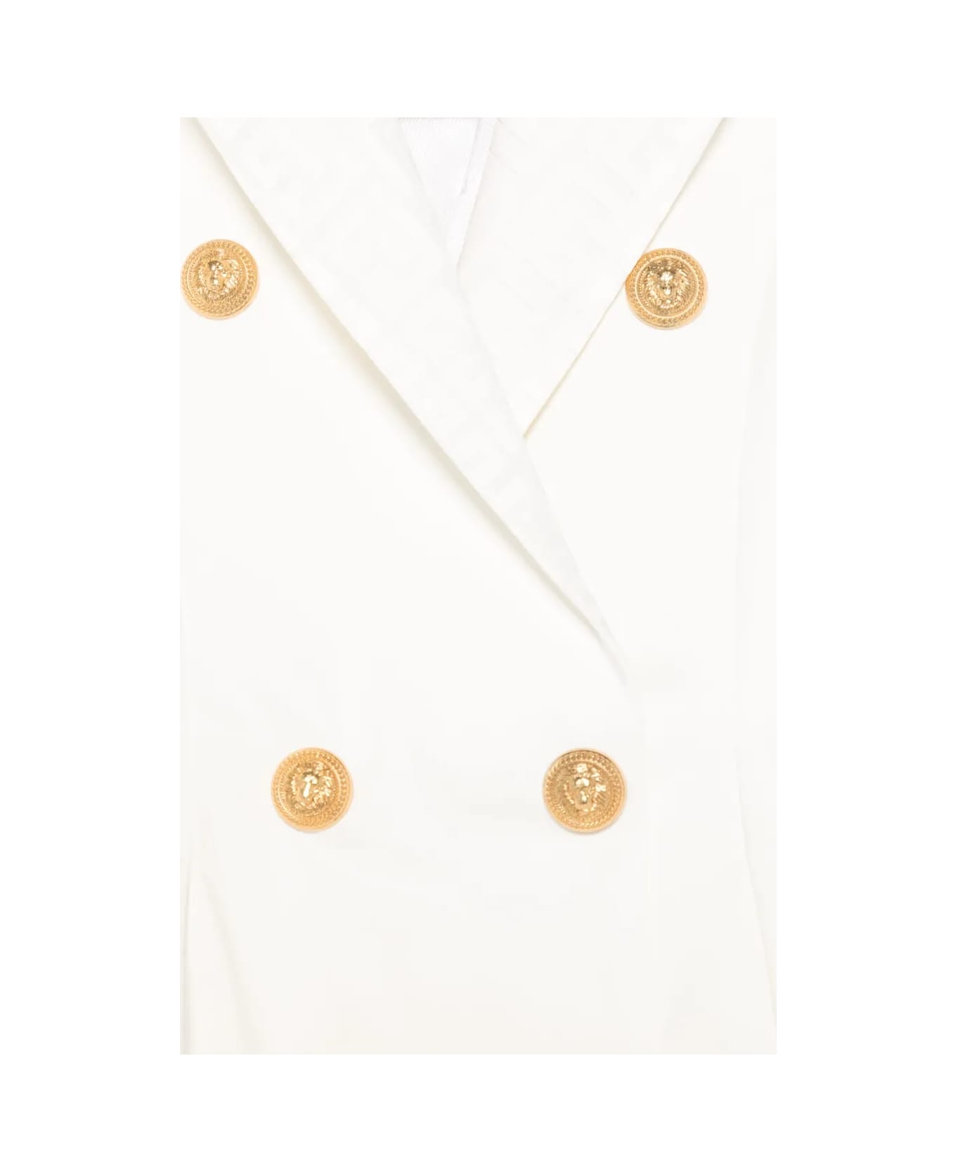 Balmain Abito Sartoriale - White