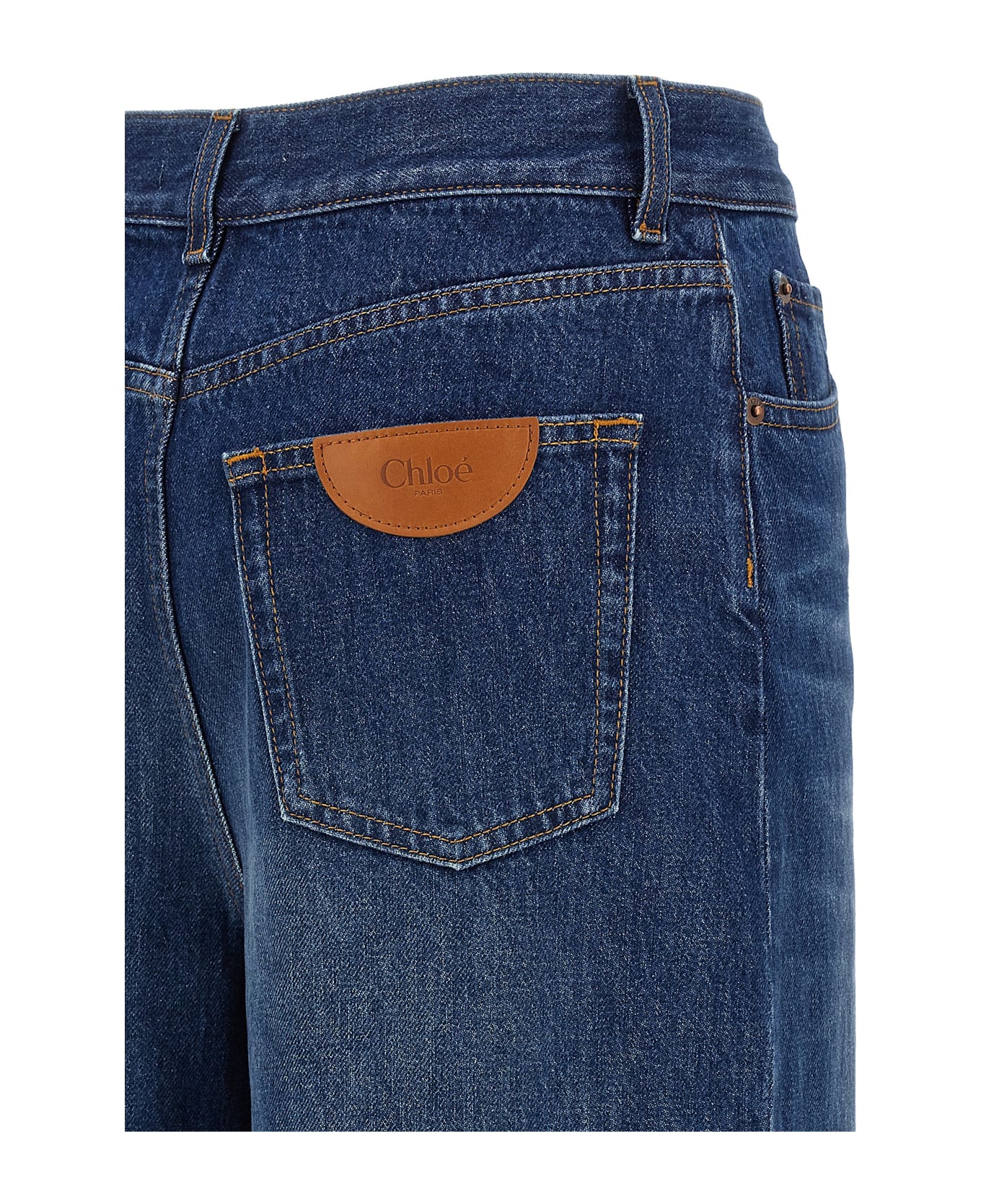 Chloé High Waist Jeans - Blue