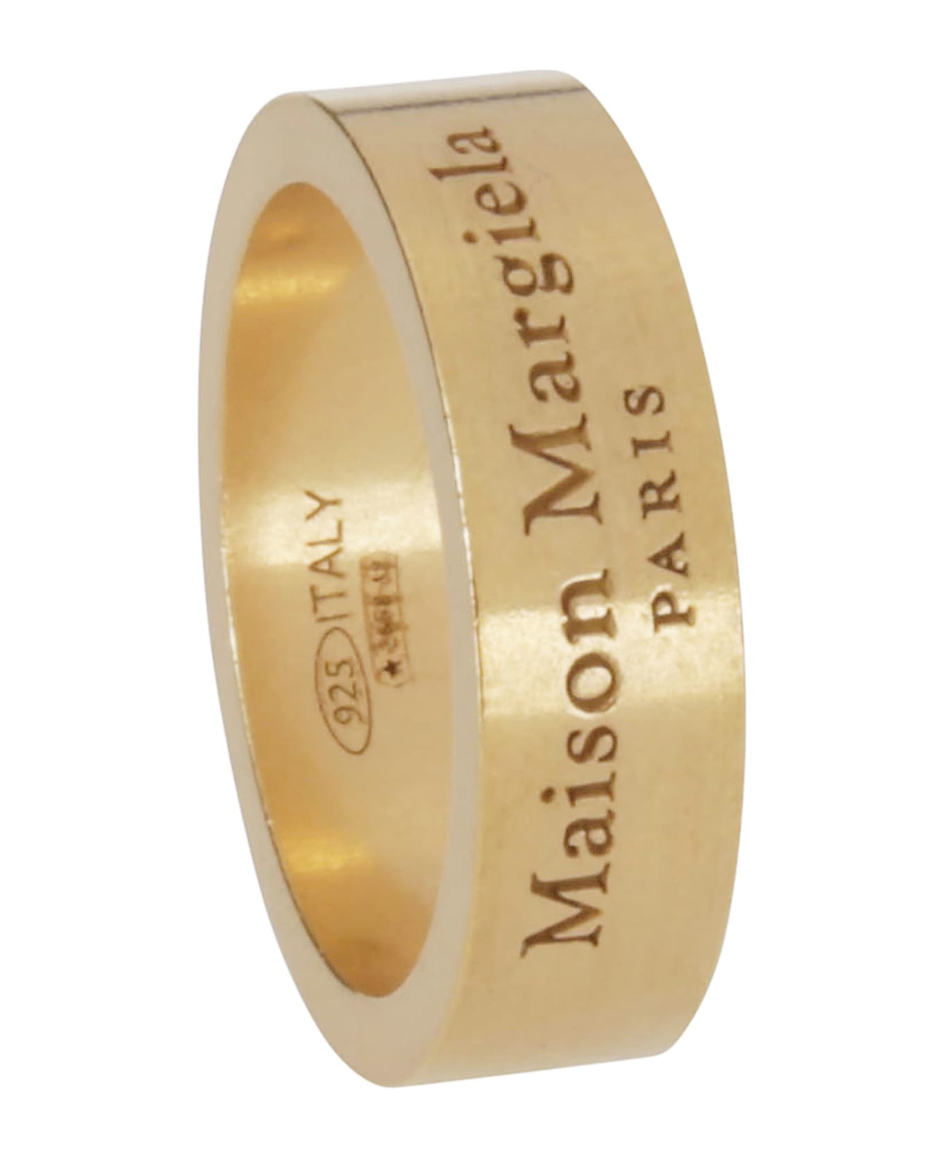 Maison Margiela Ring - YELLOW GOLD PLATING BURATTATO リング